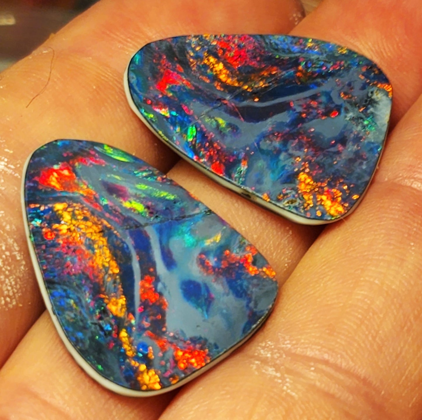 Old Stock Rare Doublets Opal 22cts (AD1)