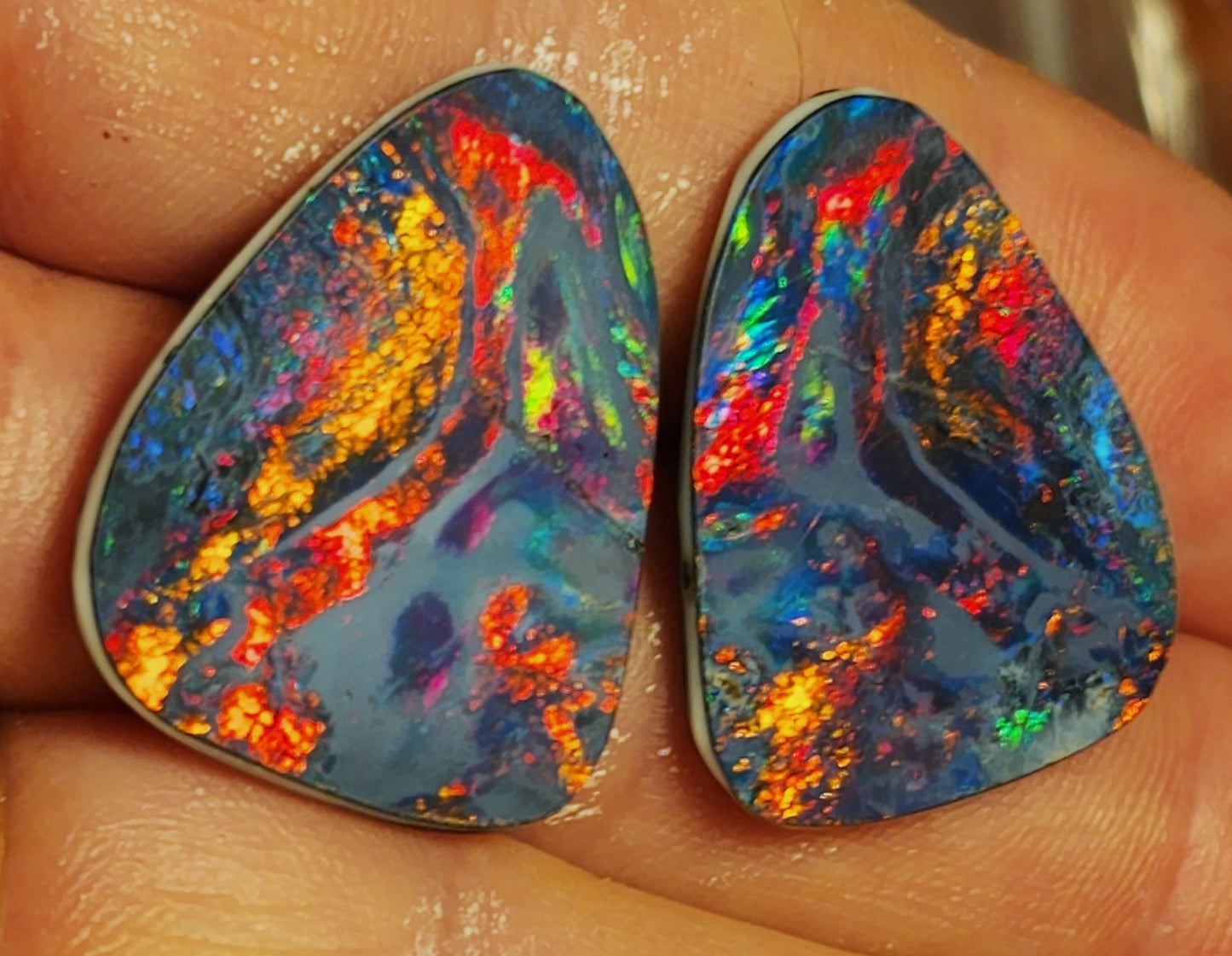 Old Stock Rare Doublets Opal 22cts (AD1)