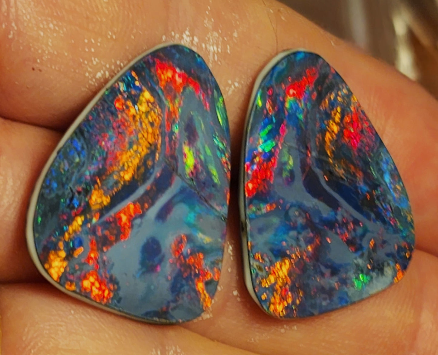 Old Stock Rare Doublets Opal 22cts (AD1)