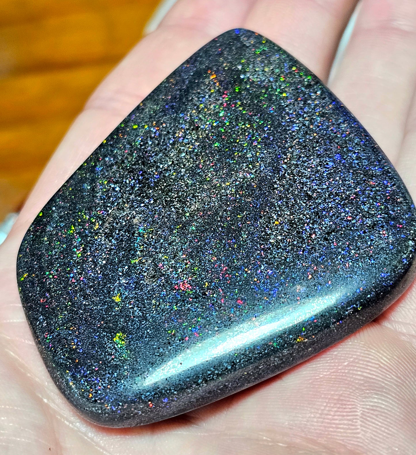 Huge Fairy Opal full of pinfire! 279cts (JUN14)