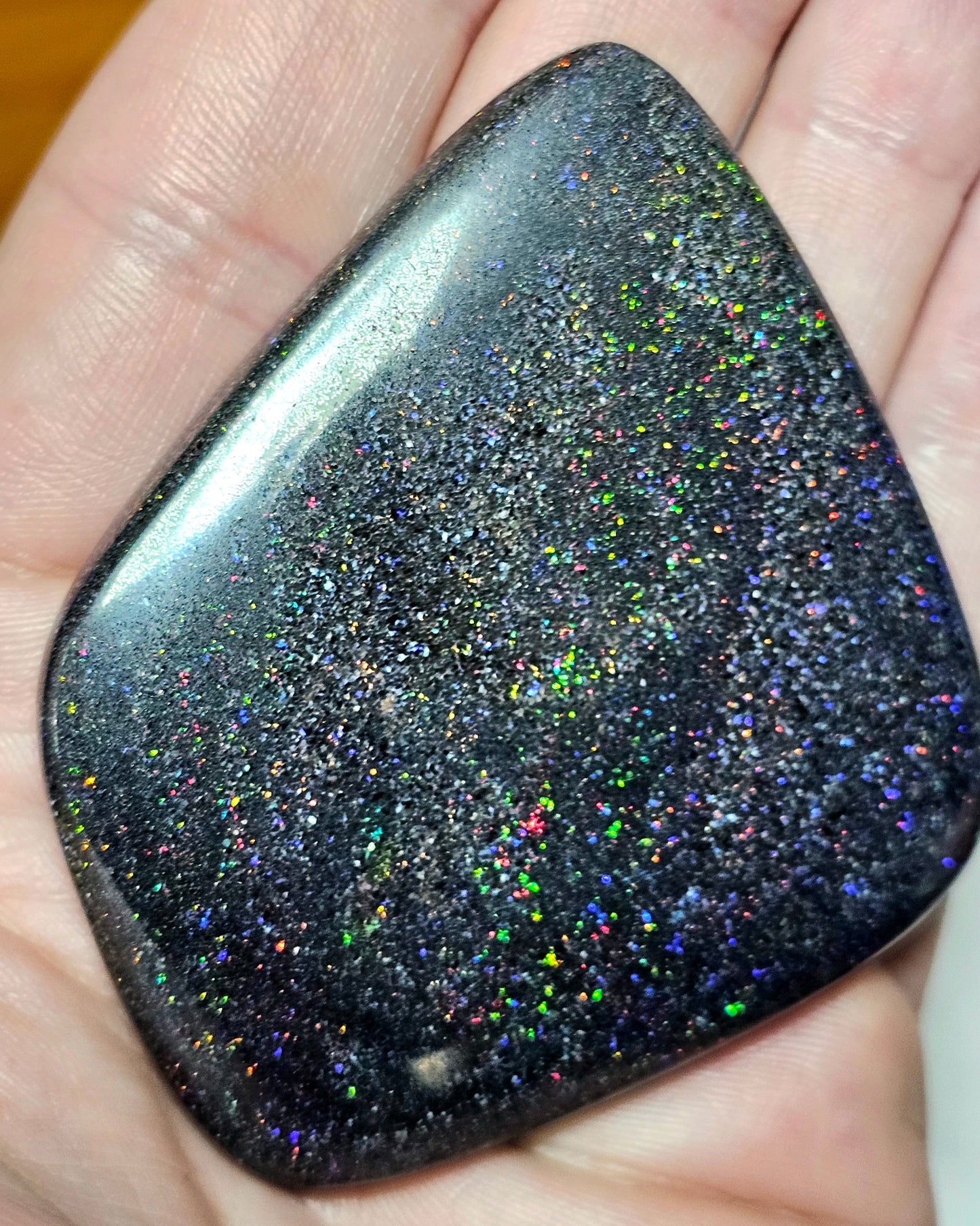 Huge Fairy Opal full of pinfire! 279cts (JUN14)