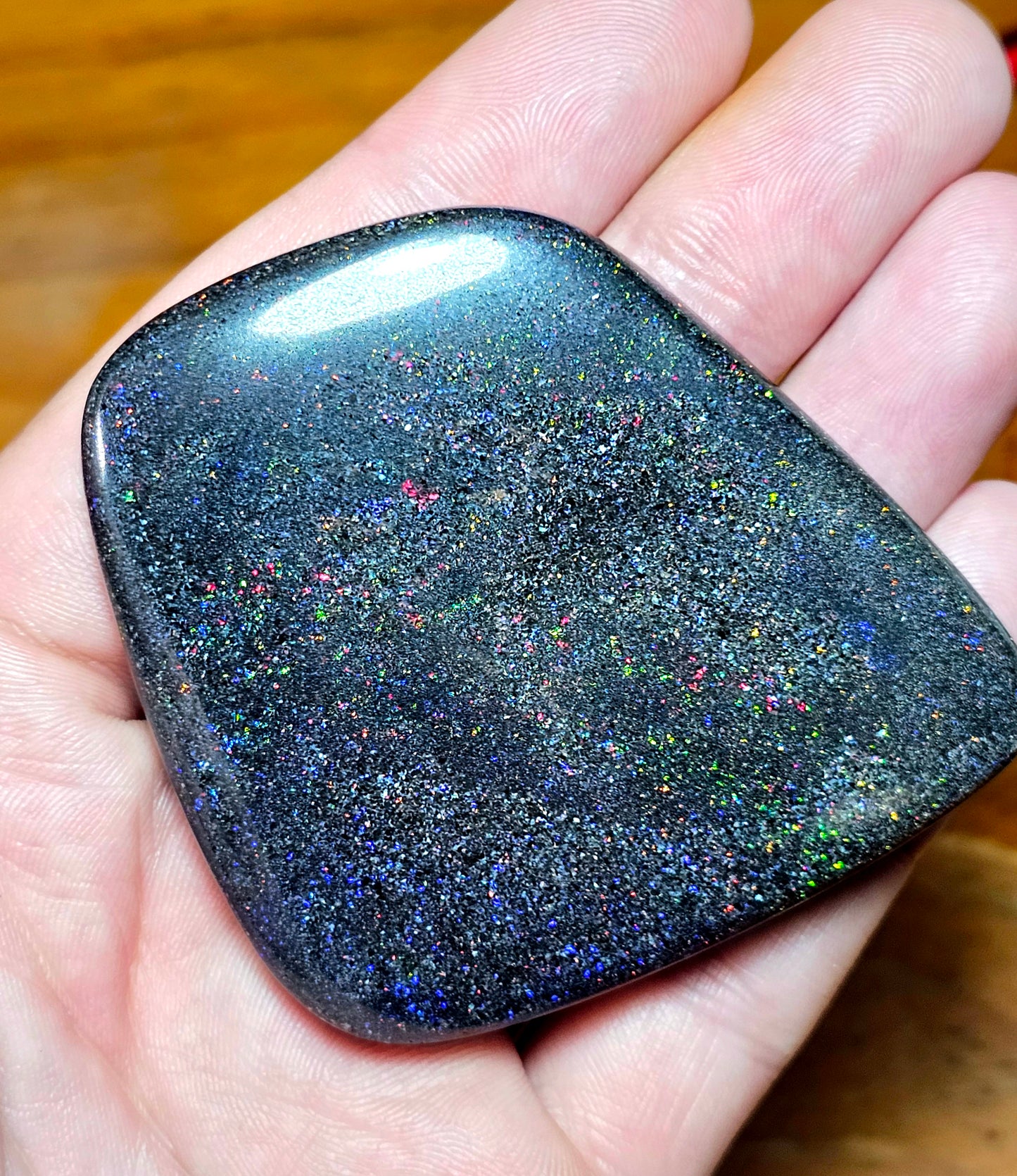 Huge Fairy Opal full of pinfire! 279cts (JUN14)
