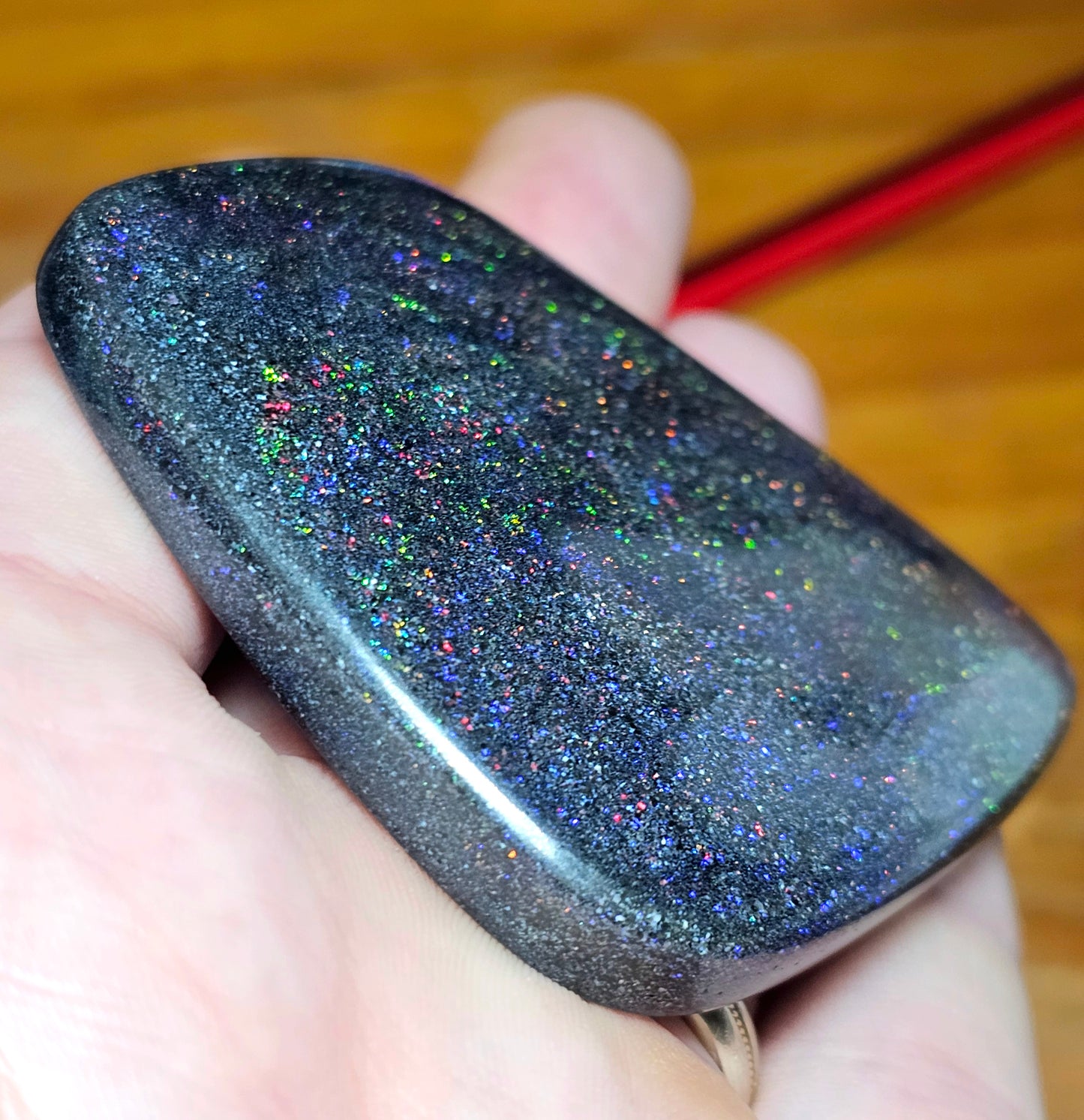 Huge Fairy Opal full of pinfire! 279cts (JUN14)