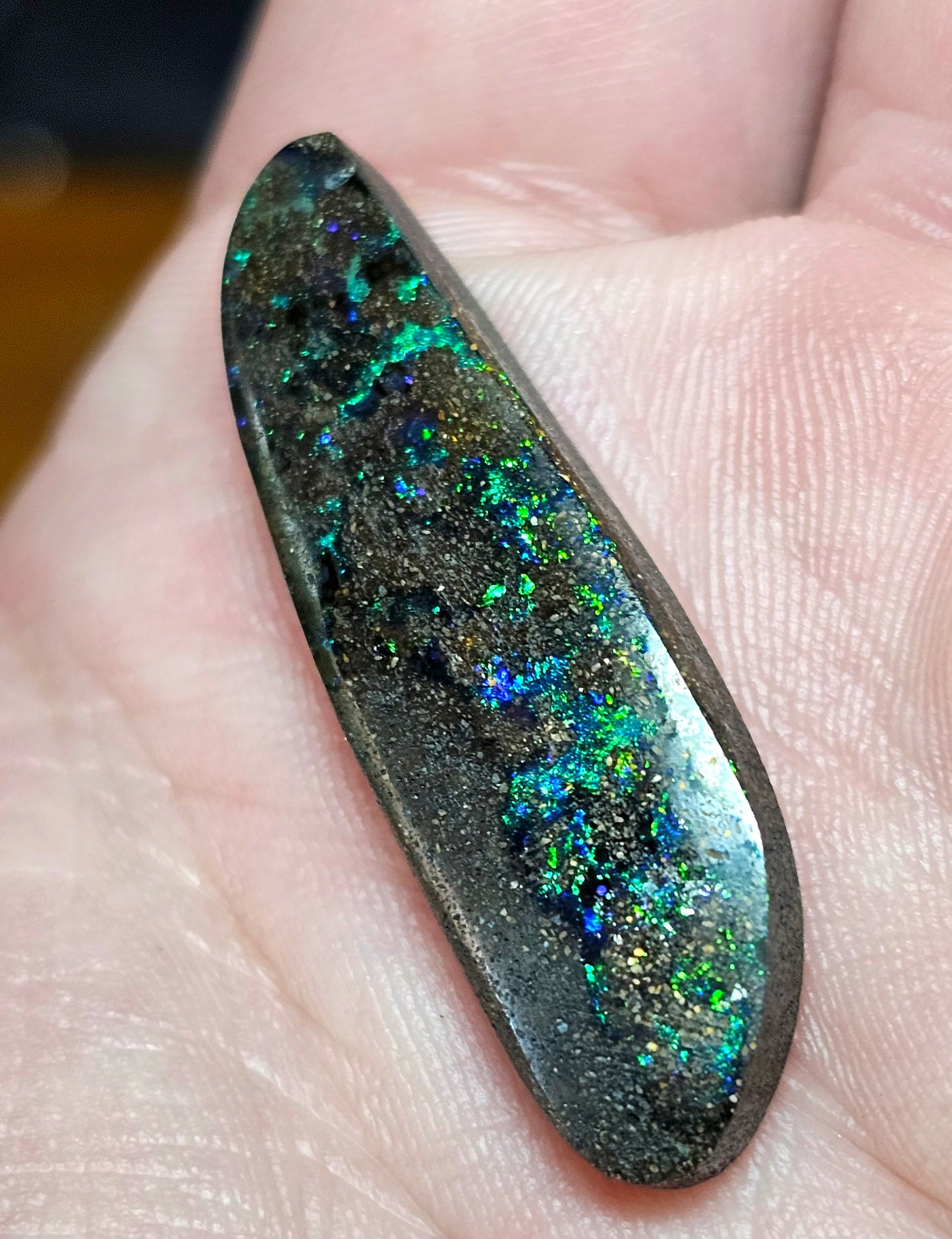 Beautiful Green Boulder Opal! 18cts (W1)