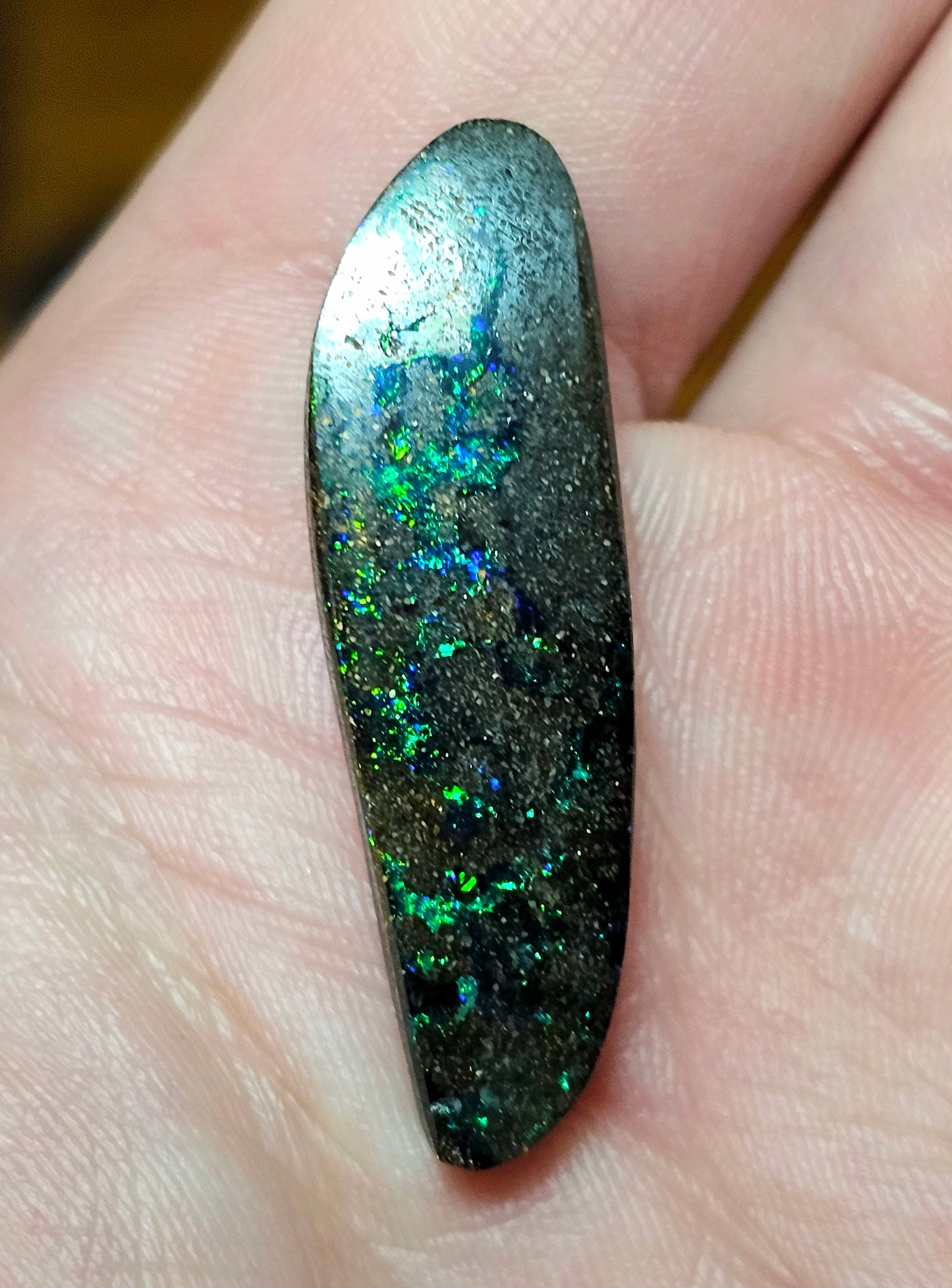 Beautiful Green Boulder Opal! 18cts (W1)