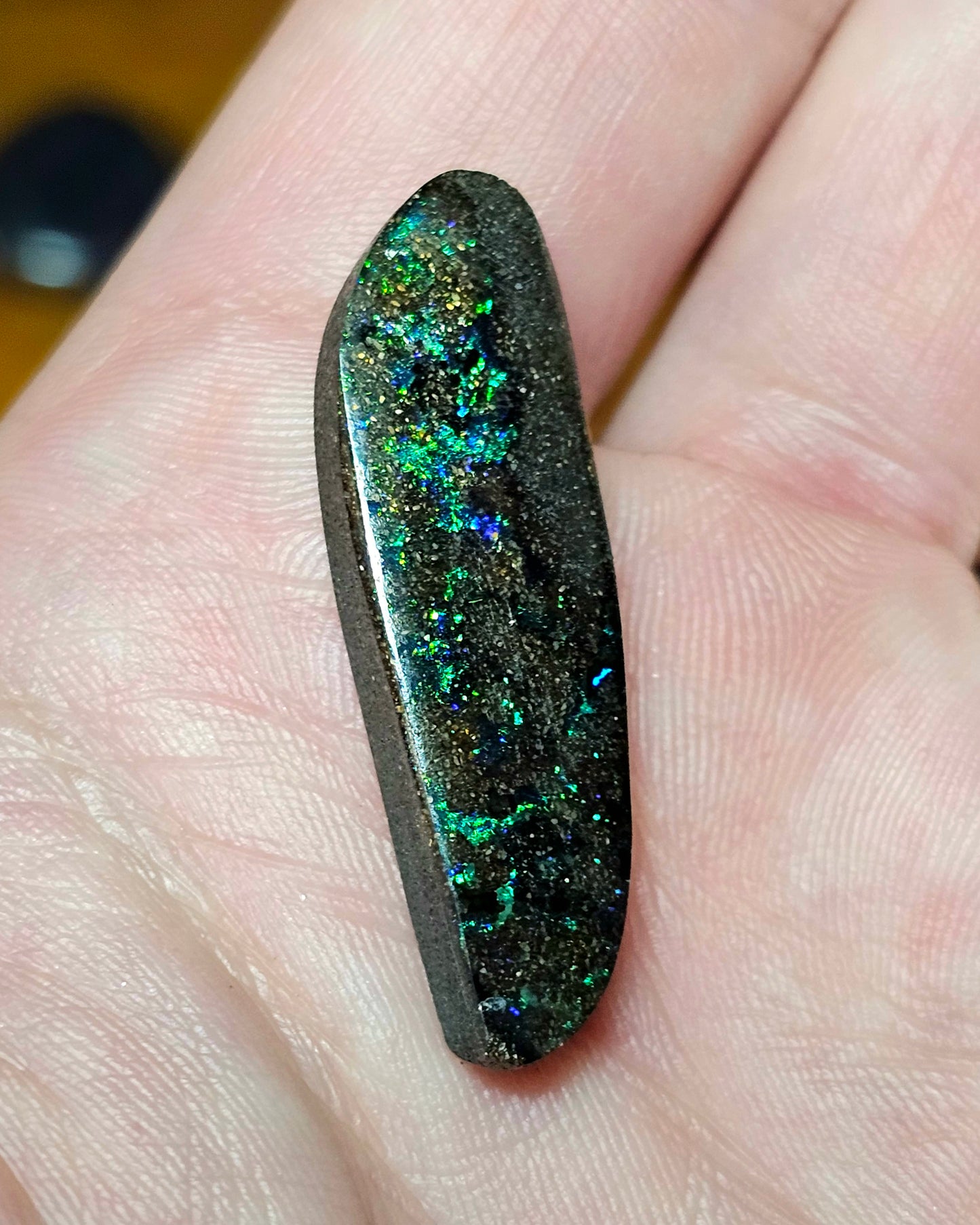 Beautiful Green Boulder Opal! 18cts (W1)
