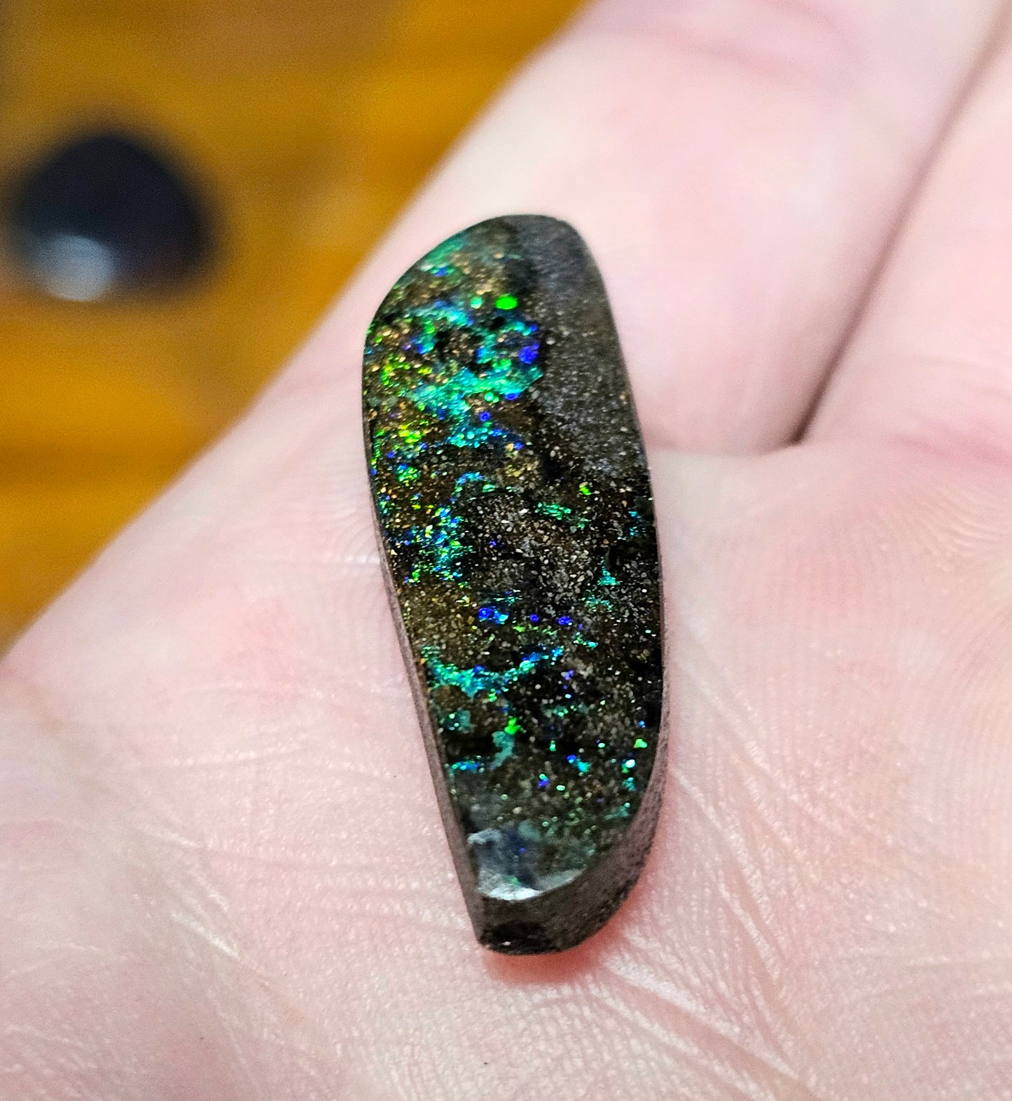 Beautiful Green Boulder Opal! 18cts (W1)