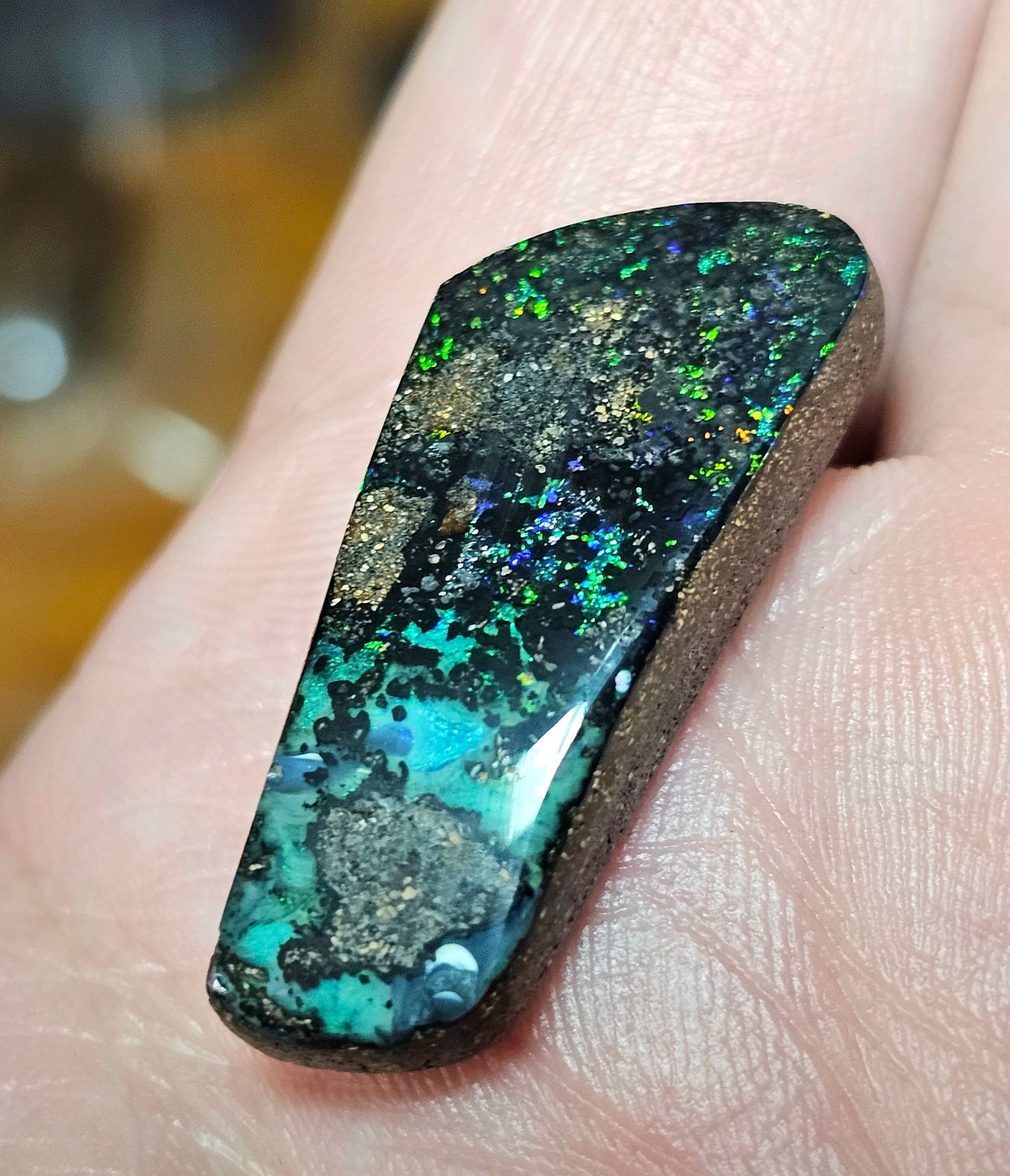 Pretty Pattern Boulder Opal! 20cts (W4)