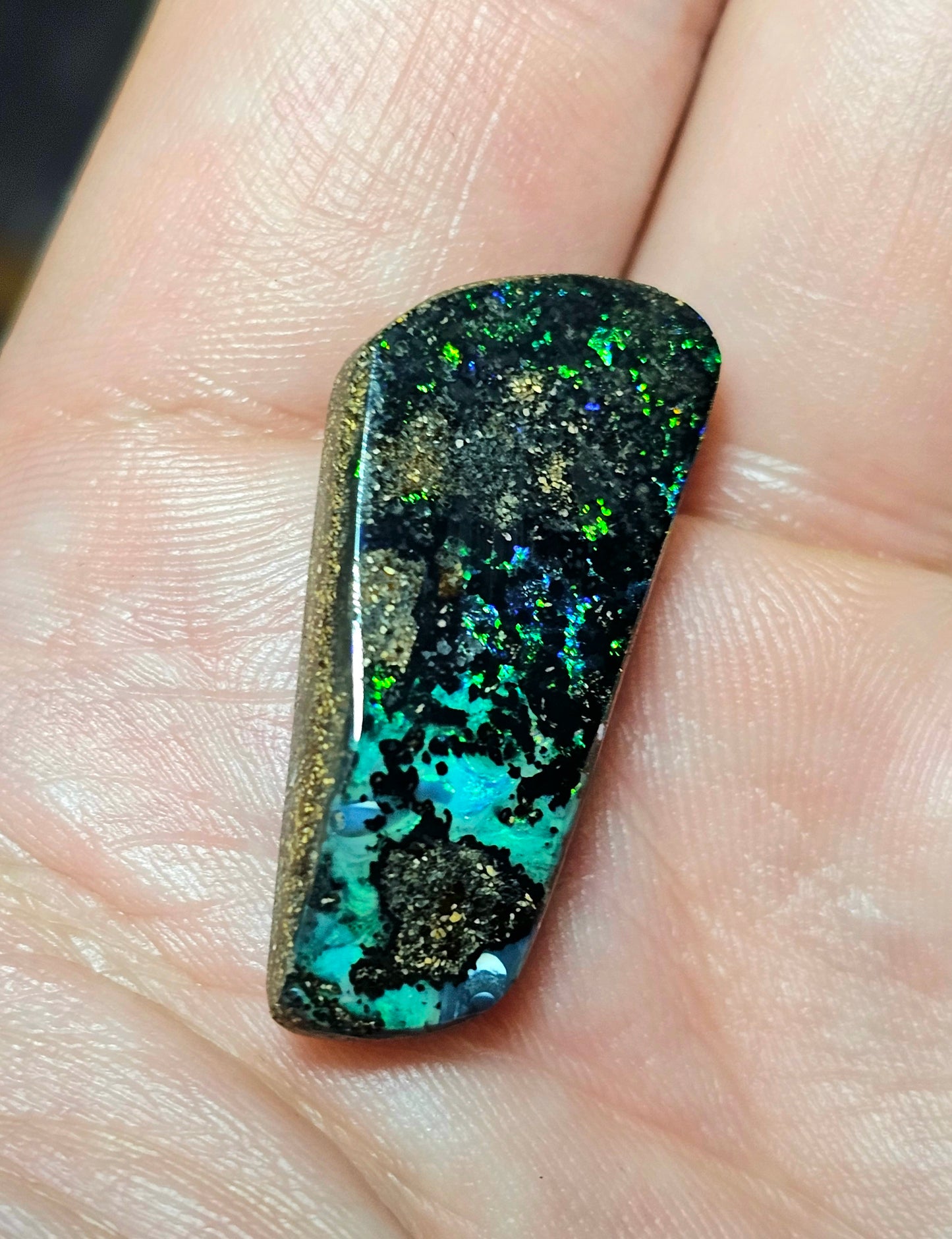 Pretty Pattern Boulder Opal! 20cts (W4)