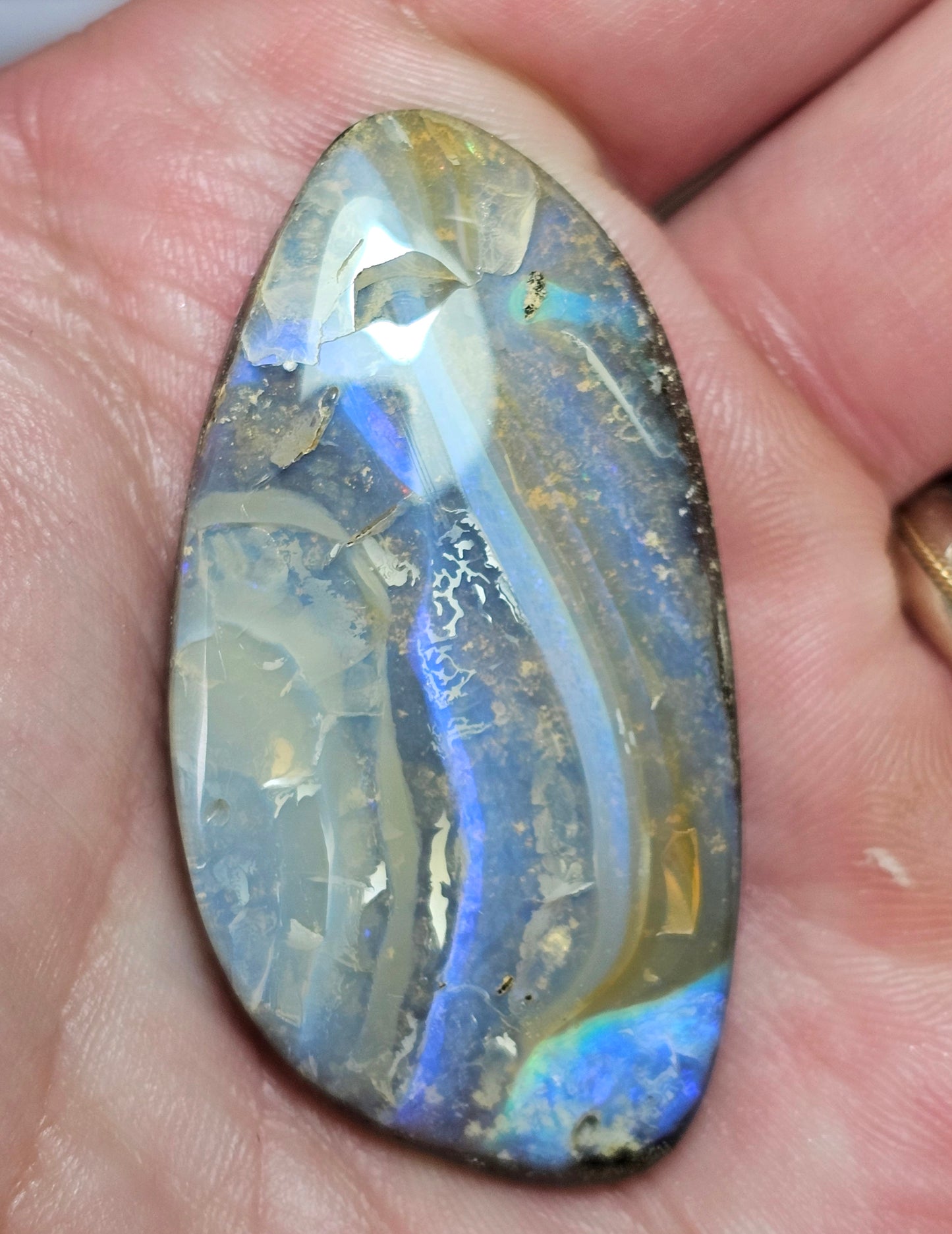 82cts Boulder Opal with a great pattern! (JSM24)