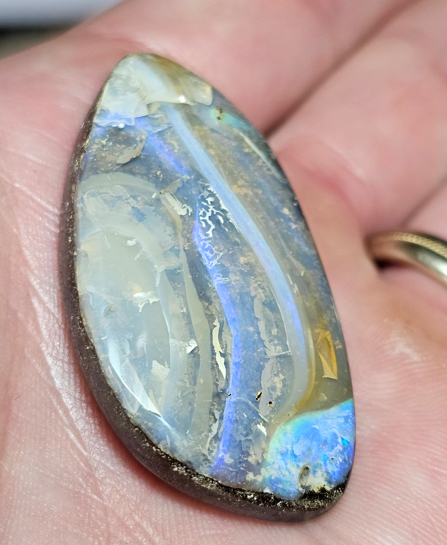 82cts Boulder Opal with a great pattern! (JSM24)