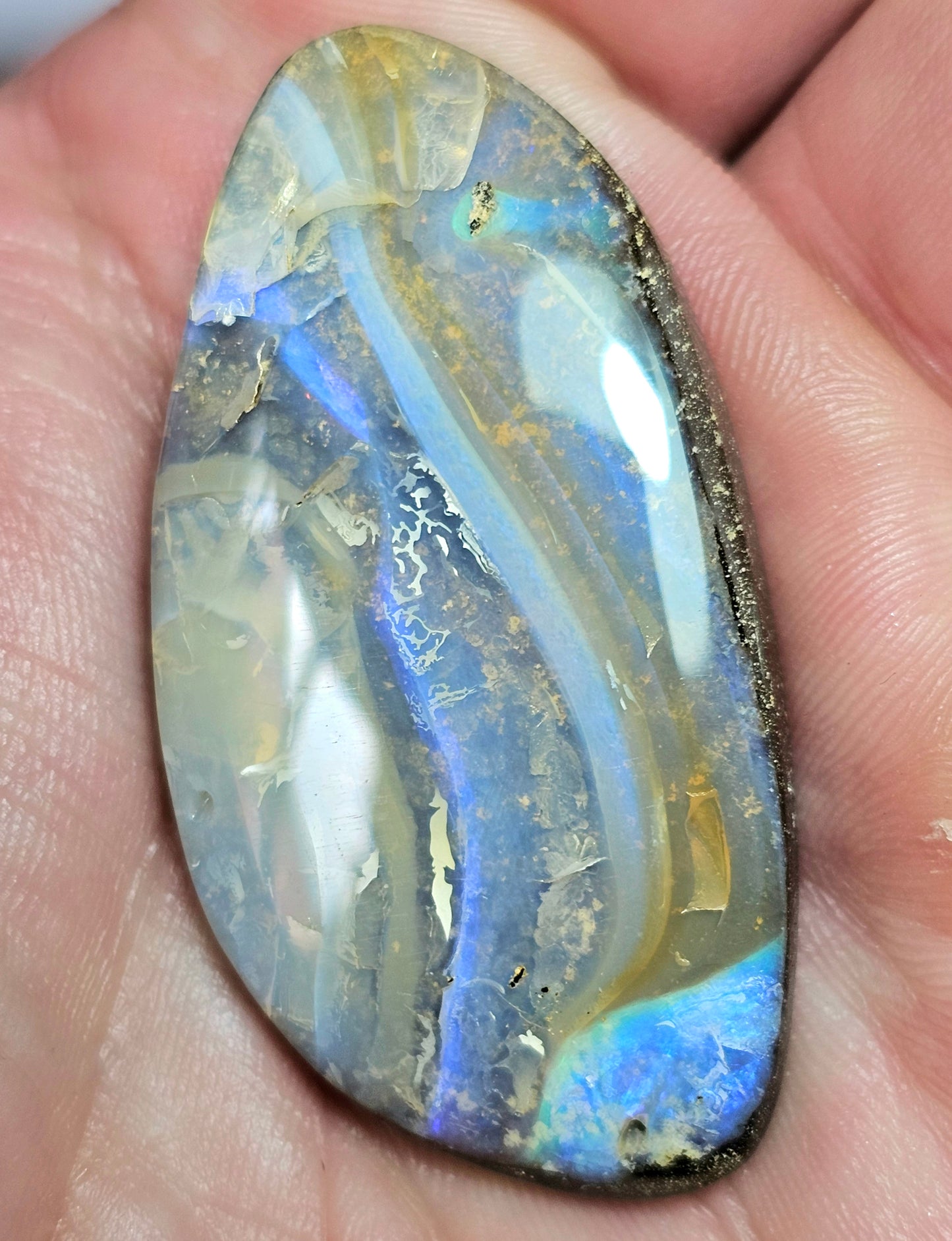 82cts Boulder Opal with a great pattern! (JSM24)