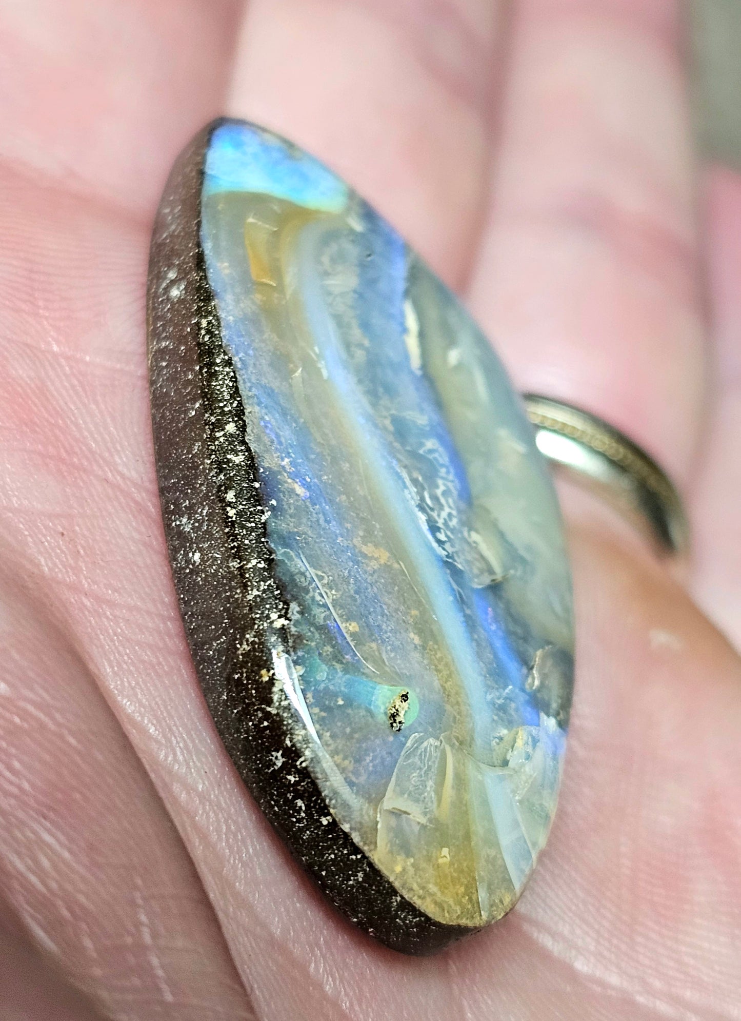 82cts Boulder Opal with a great pattern! (JSM24)