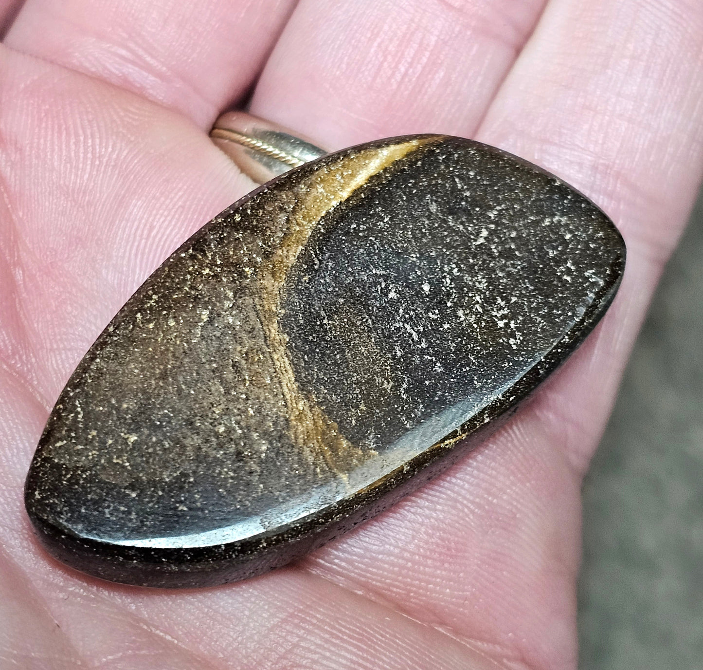 82cts Boulder Opal with a great pattern! (JSM24)
