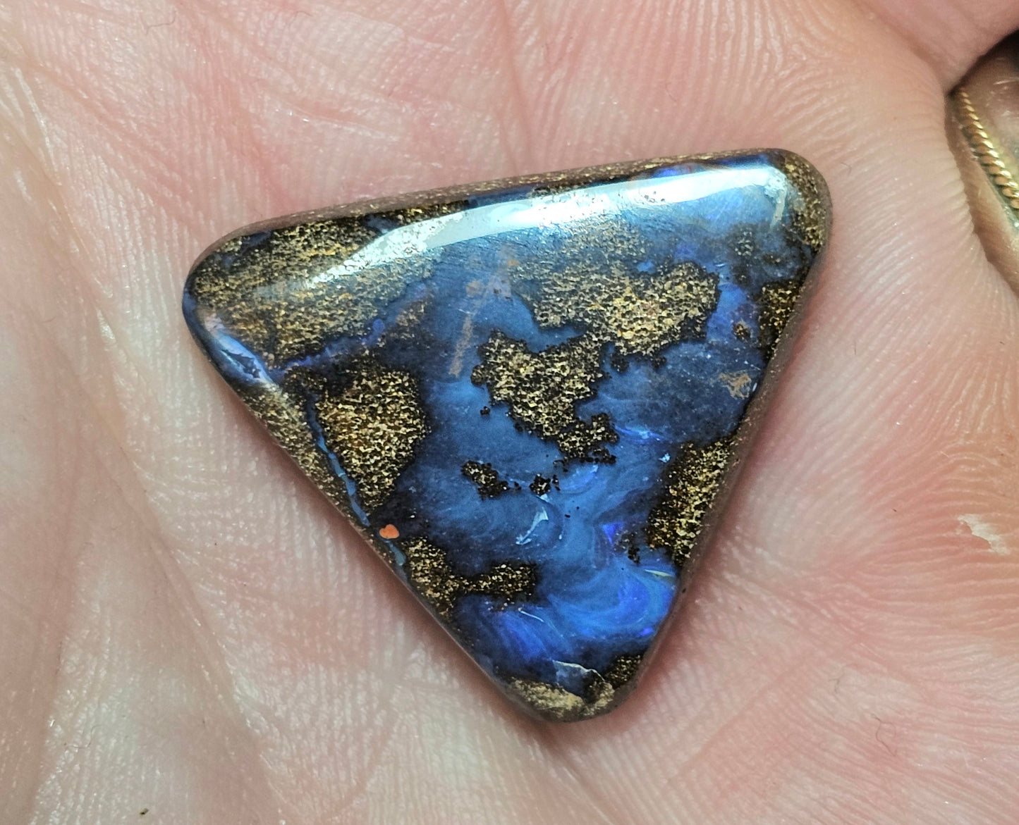 Blue Boulder Opal! (JSM36)