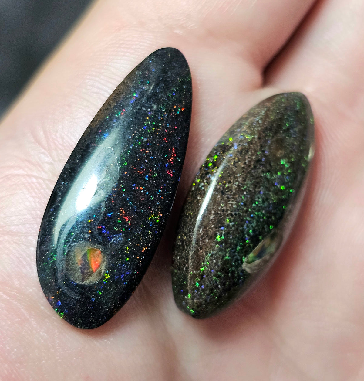 23cts 2 x Lovely Fairy Opal Art - WEEKLY SPECIAL PRICE SOA1