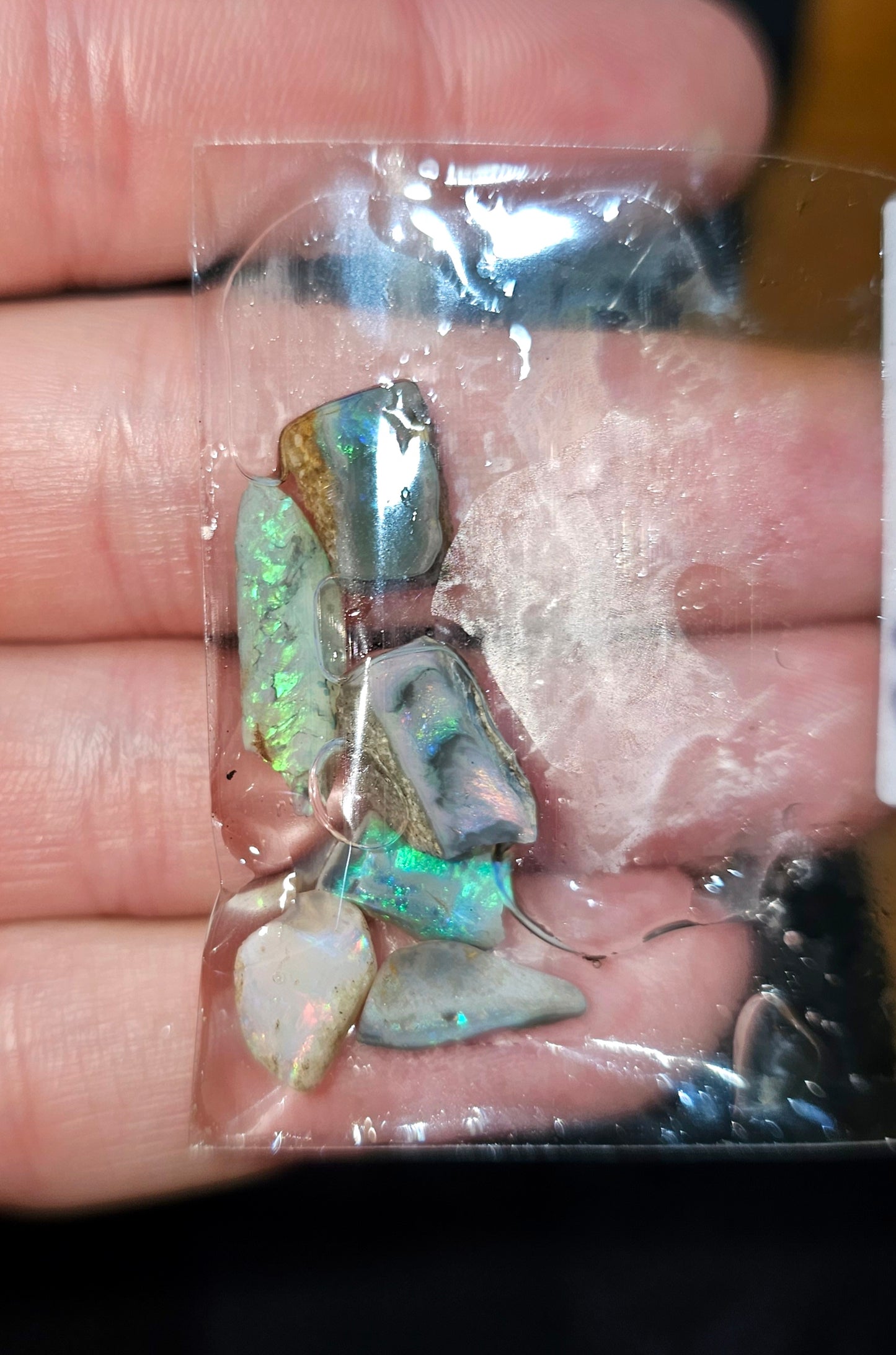 Mintabie Rough Opal Parcel 6x Pieces(03)