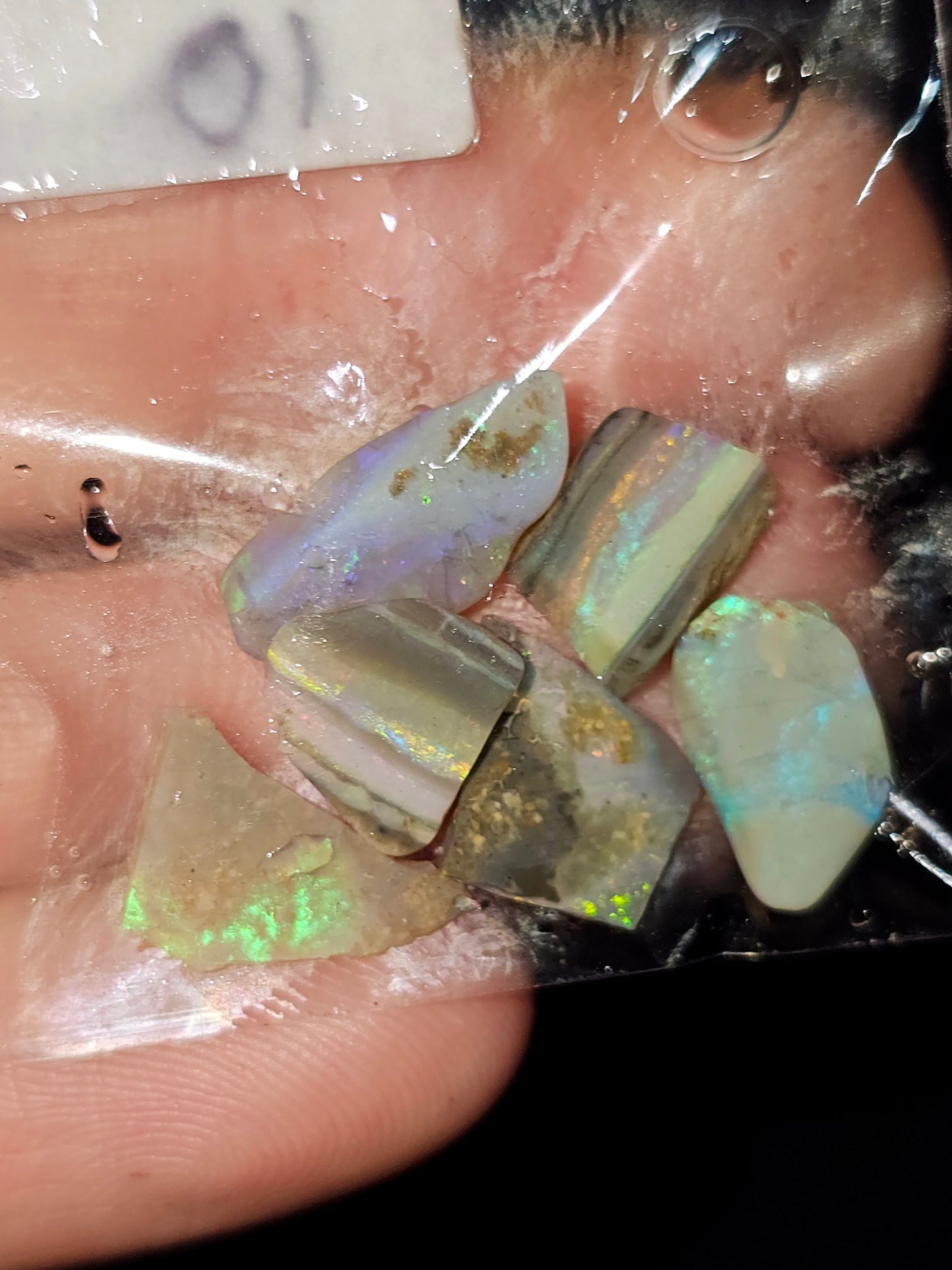 Mintabie Rough Opal Parcel 6x Pieces(01)