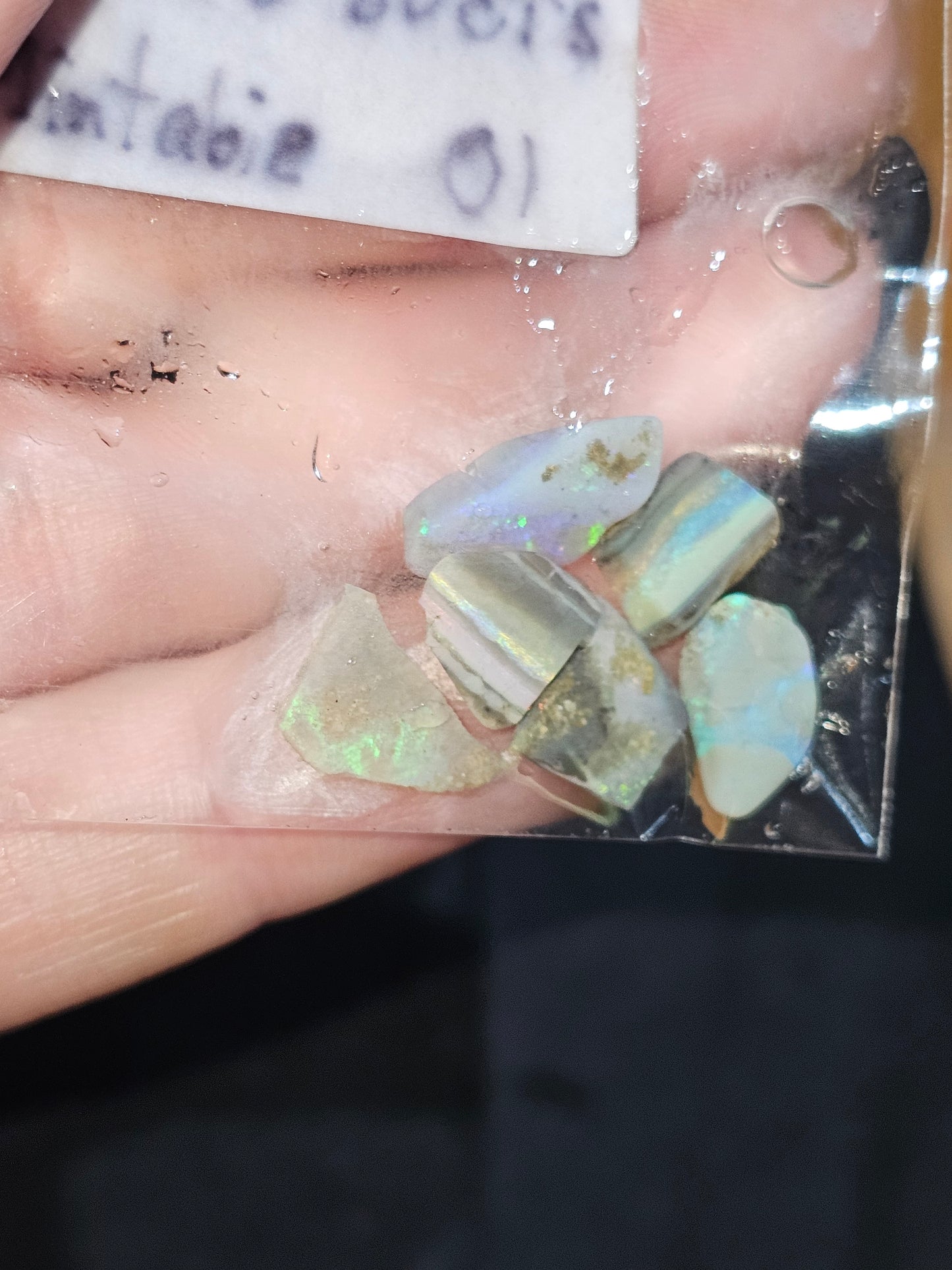 Mintabie Rough Opal Parcel 6x Pieces(01)