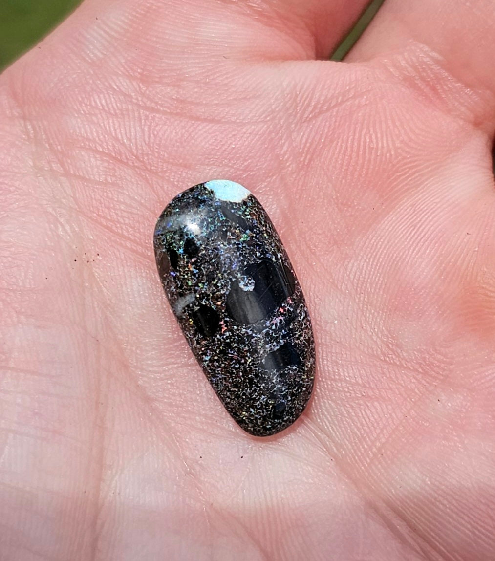 Fairy Opal with Crystal Opal in the corner - UNIQUE! (ON105)