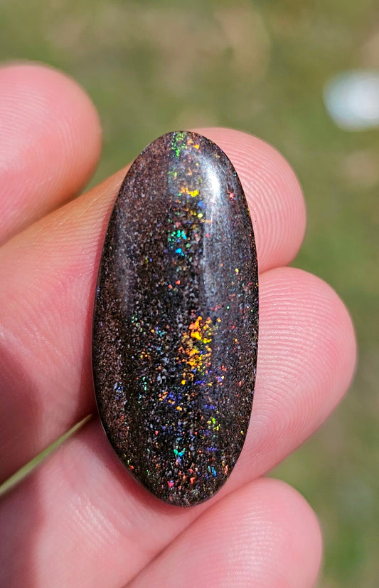 Stunning Fairy Opal with Pinefire & Gold Flash