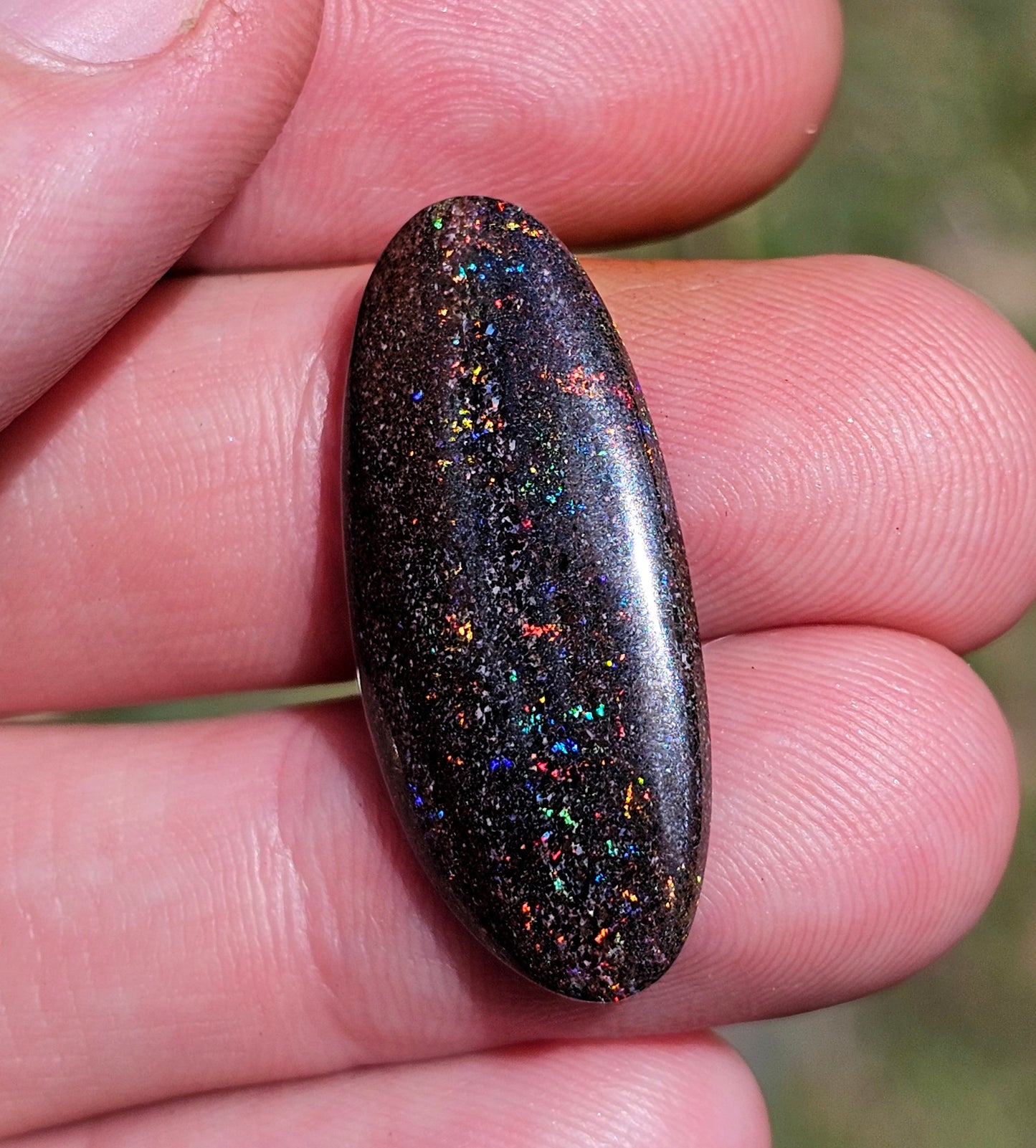 Stunning Fairy Opal with Pinefire & Gold Flash