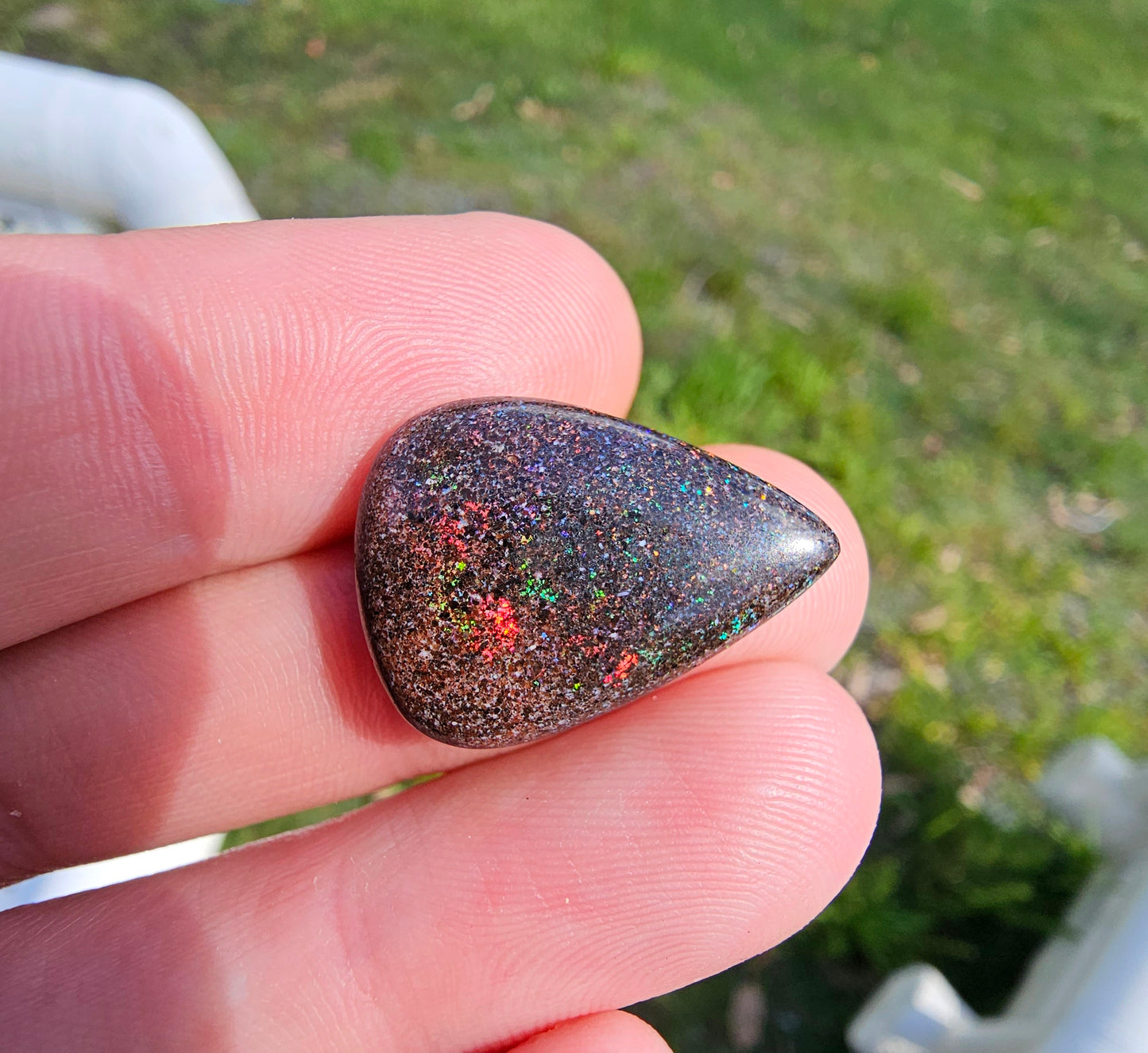 Quality Fairy Opal with a variety of colours! Beautifully Polished! (ON108)