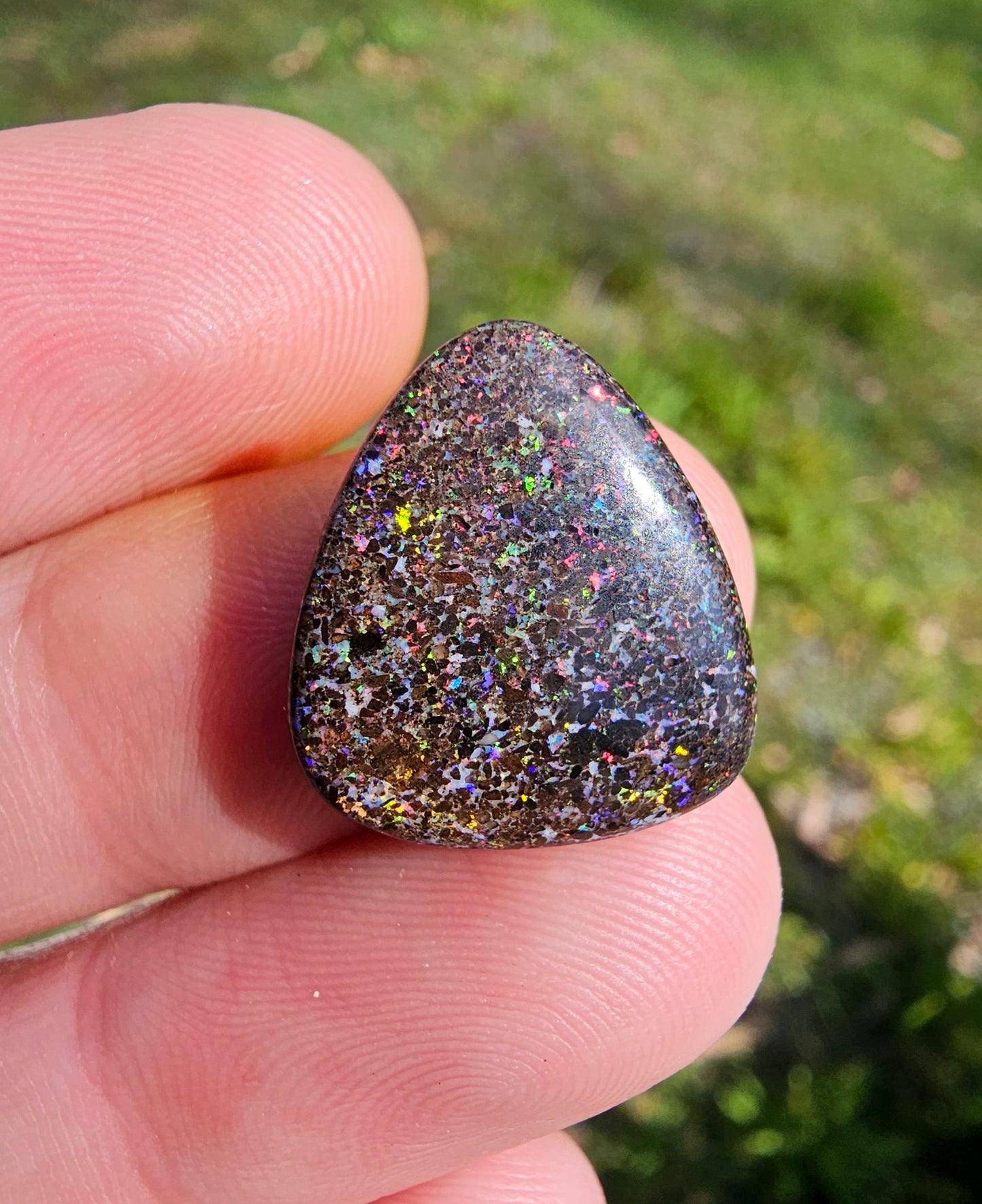 Quality Fairy Opal with Pink Pinfire! 6cts!