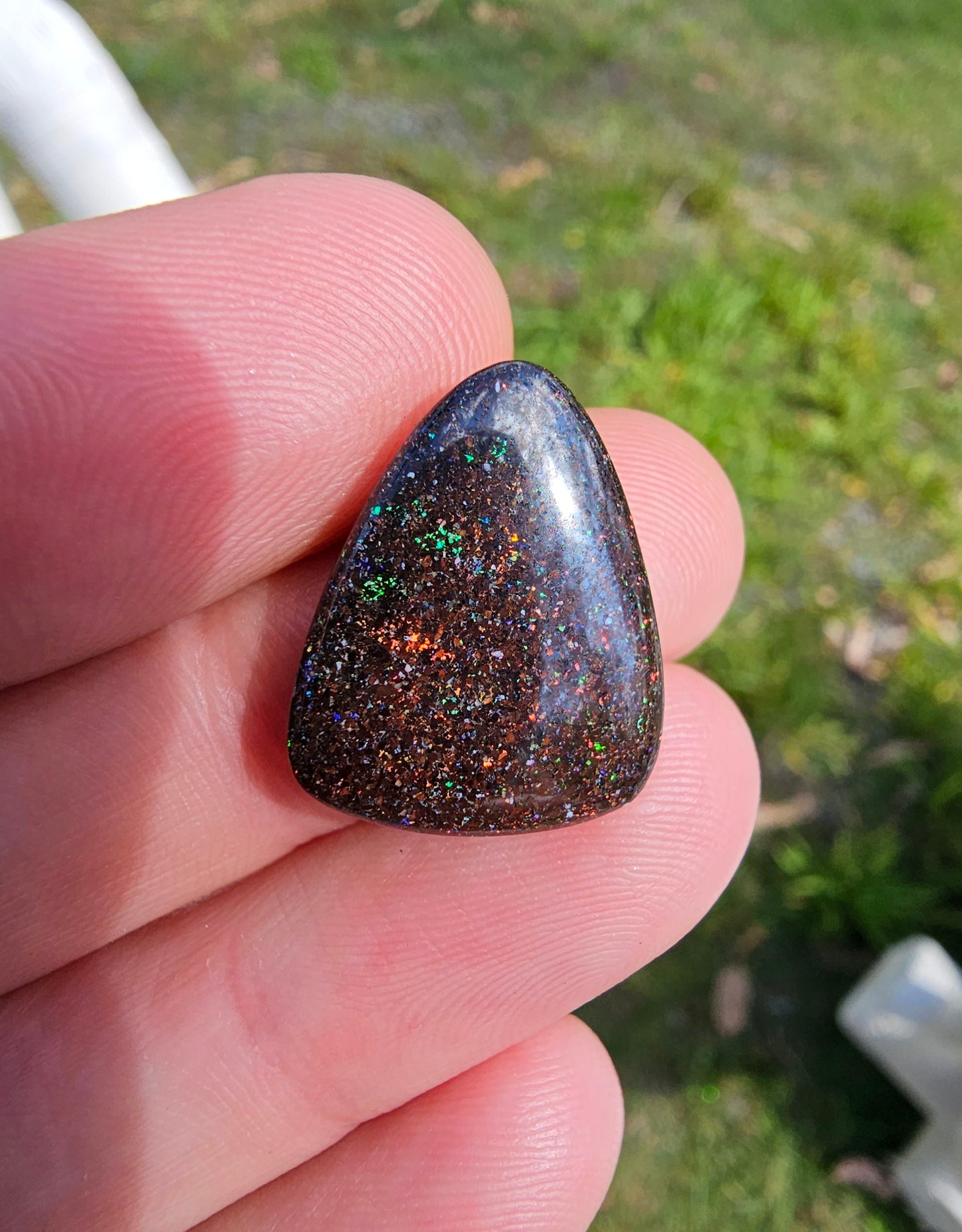 Quality Fairy Opal with Beautiful Pinfire (ON109)