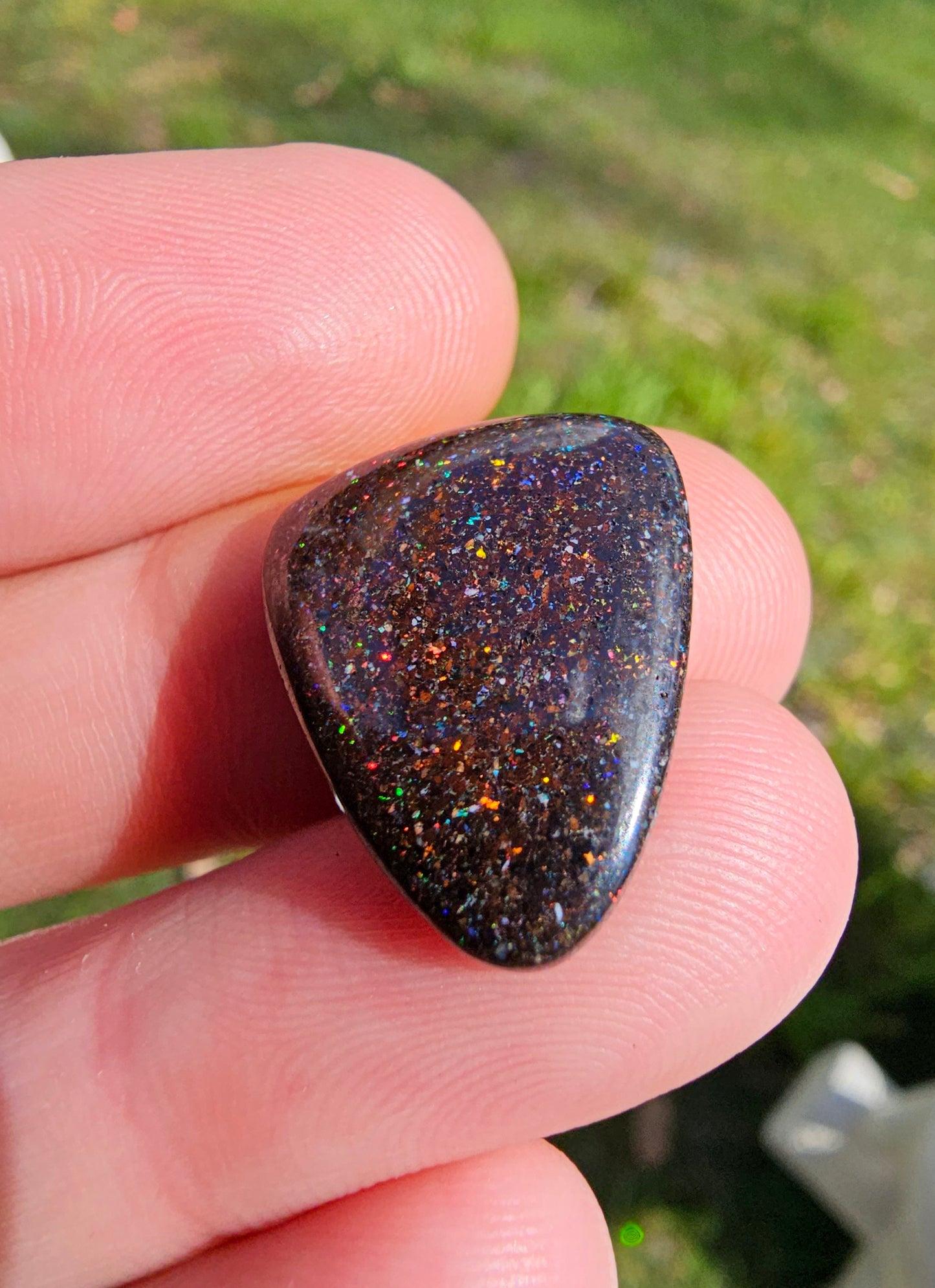 Quality Fairy Opal with Beautiful Pinfire (ON109)