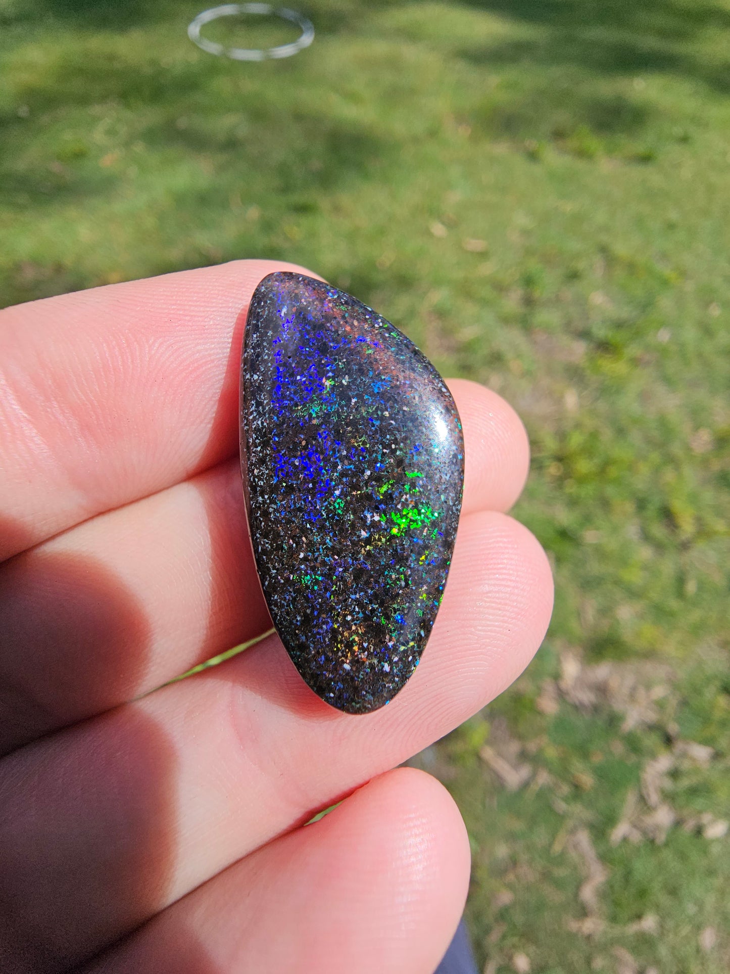 Quality Australian Fairy Opal - Awesome Green Flash! 18cts