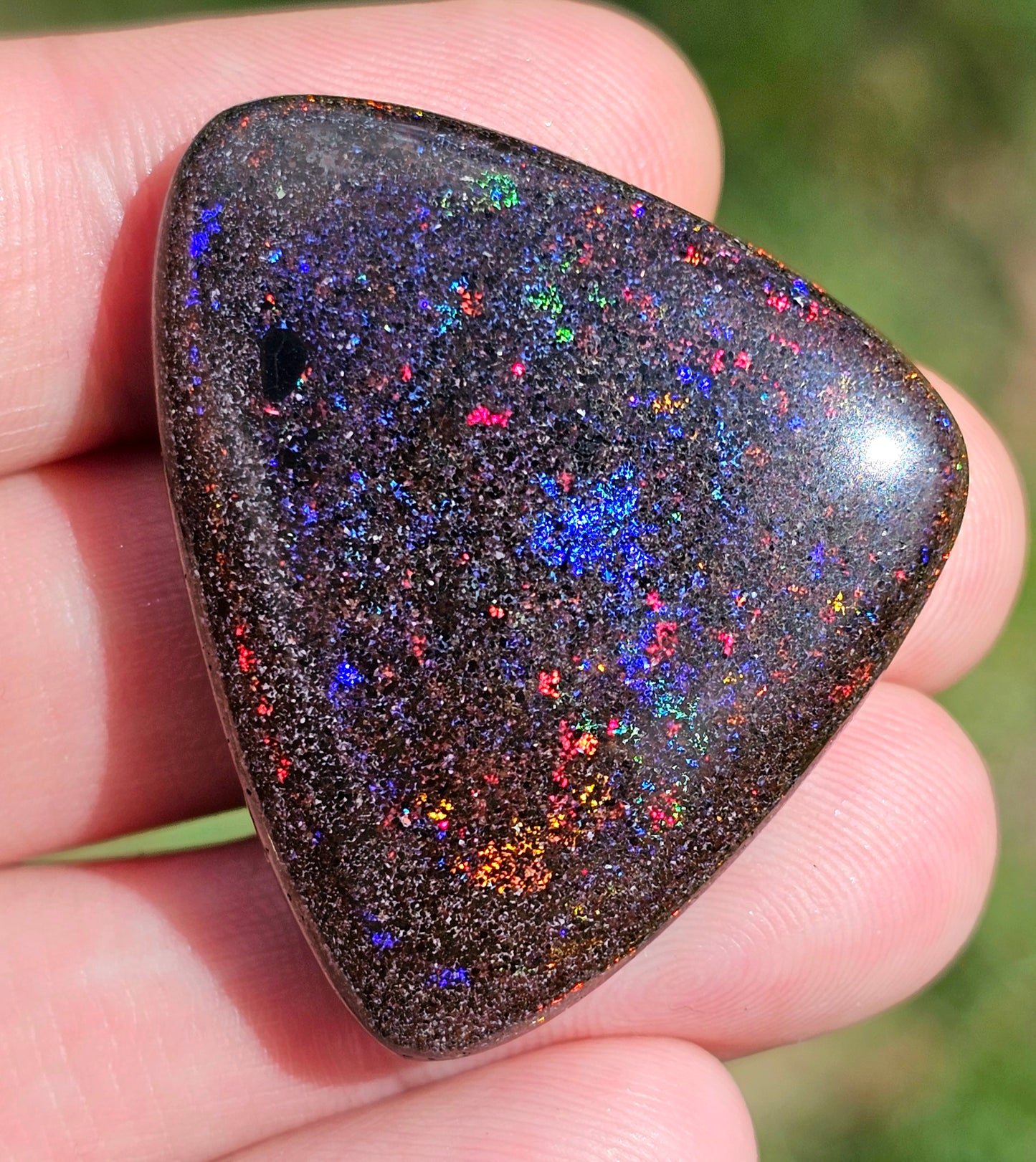 Awesome Fairy Opal with Purple Blue & Red 63cts!!