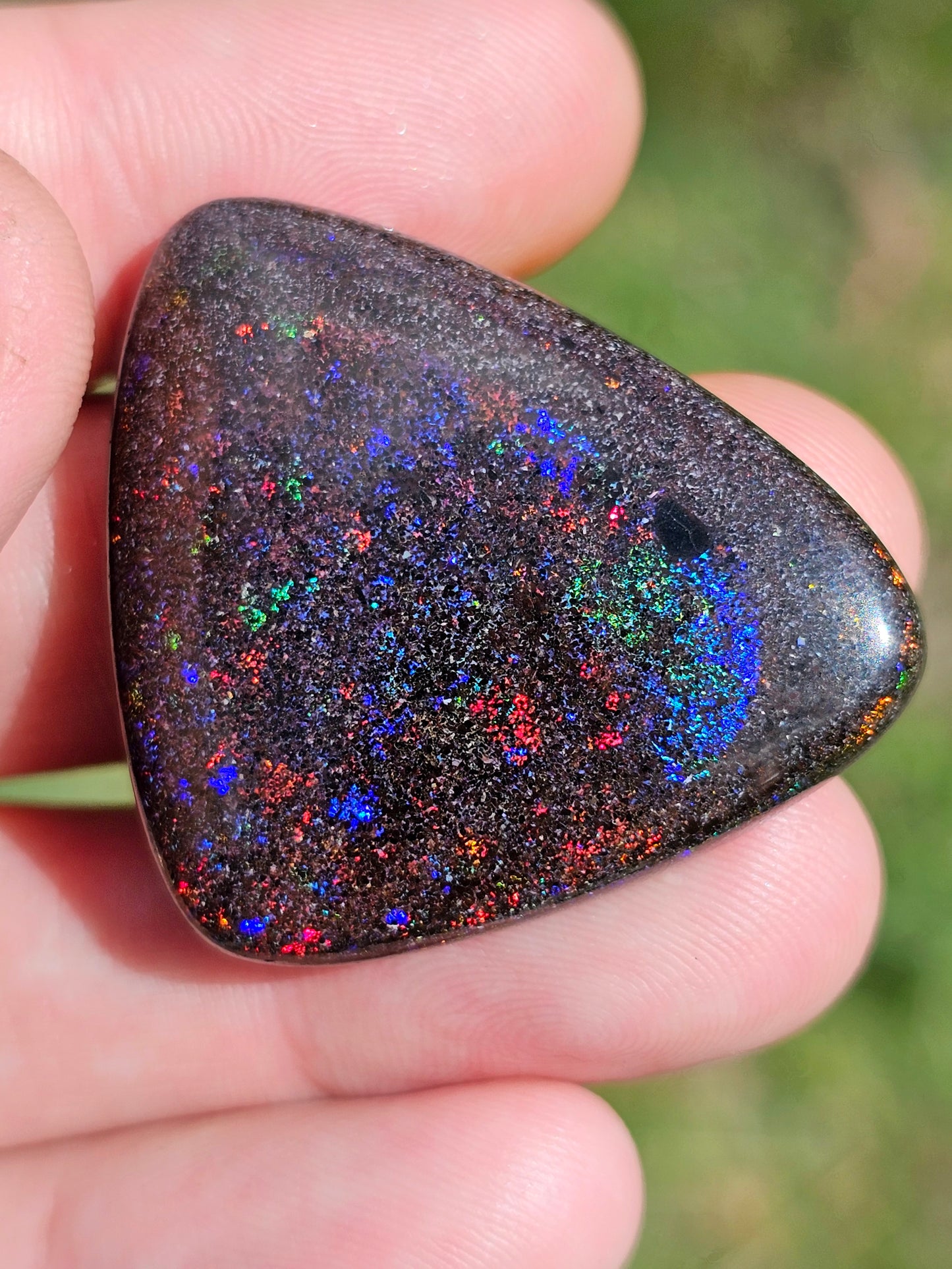 Awesome Fairy Opal with Purple Blue & Red 63cts!!