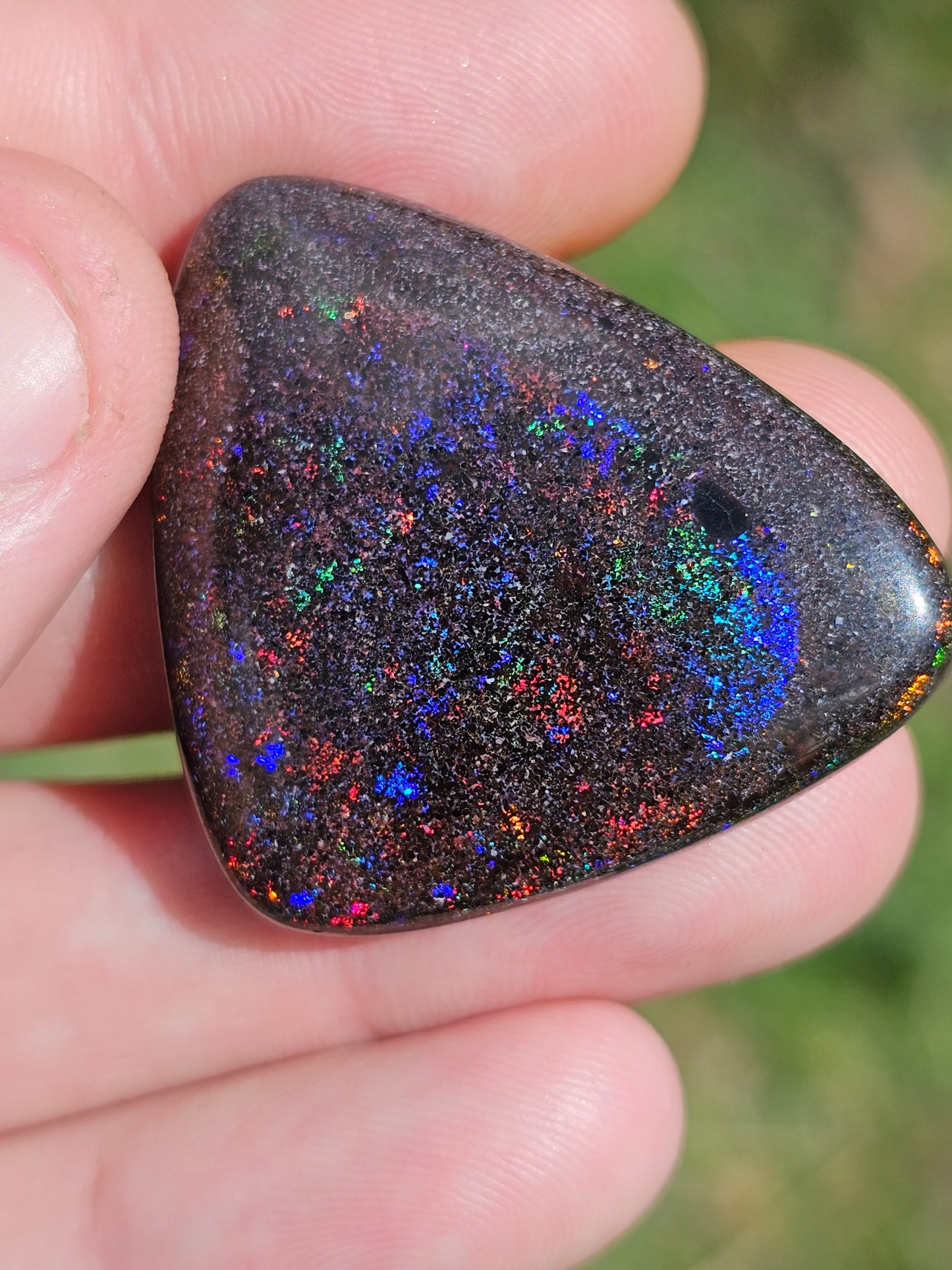 Awesome Fairy Opal with Purple Blue & Red 63cts!!