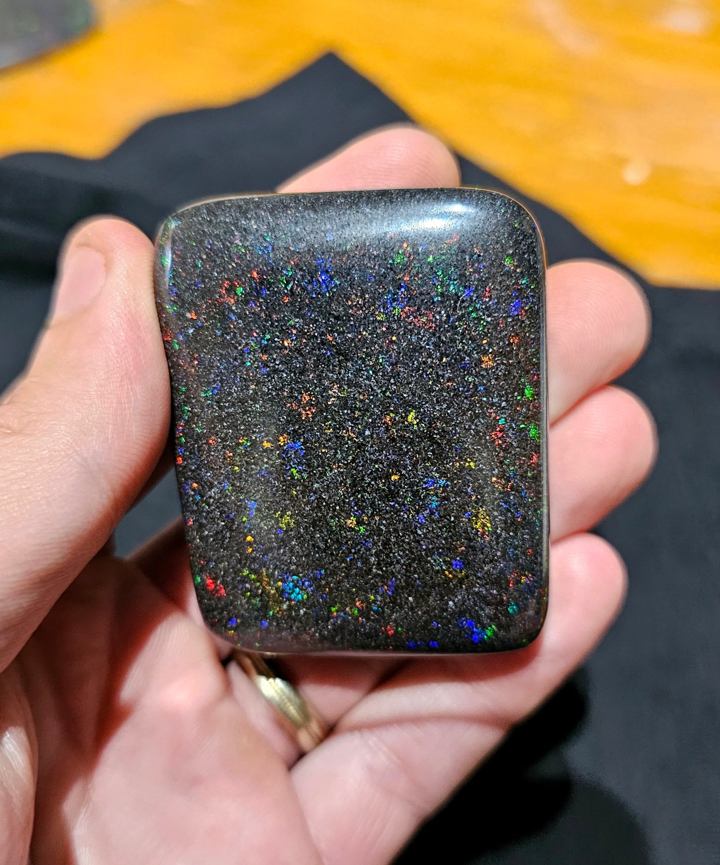 Quality Australian Fairy Opal - 403cts! High Grade Opal with Beautiful Pinfire- Looks like a Galaxy!