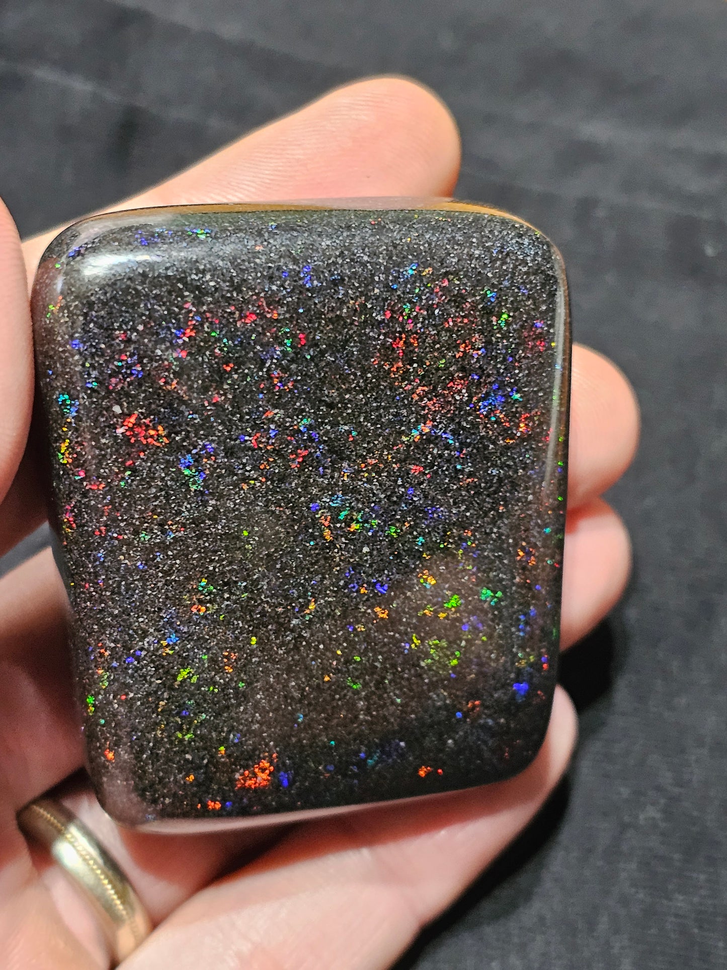 Quality Australian Fairy Opal - 403cts! High Grade Opal with Beautiful Pinfire- Looks like a Galaxy!