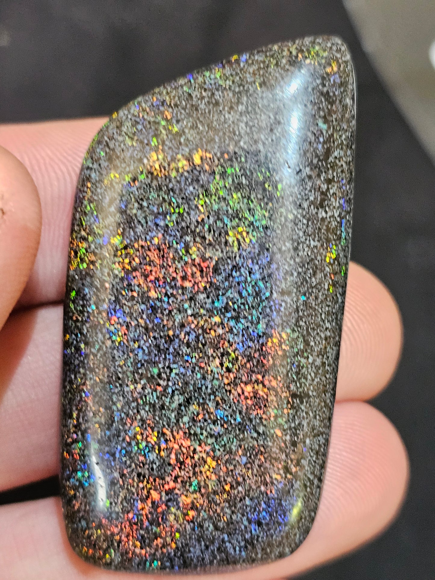 Quality Polished Fairy Opal with Nice Flashes of Colour - 72cts! (ON68)