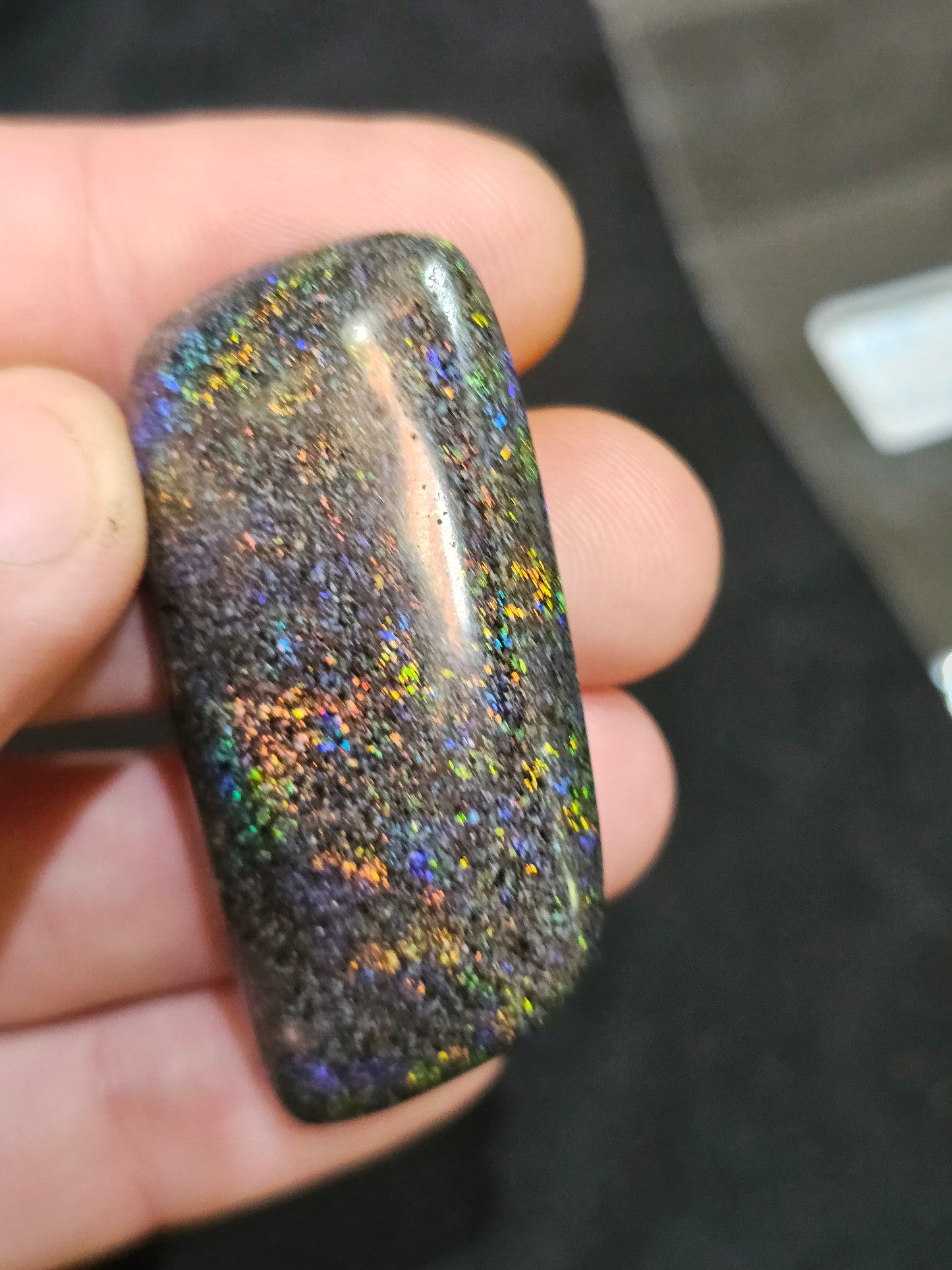 Quality Polished Fairy Opal with Nice Flashes of Colour - 72cts! (ON68)