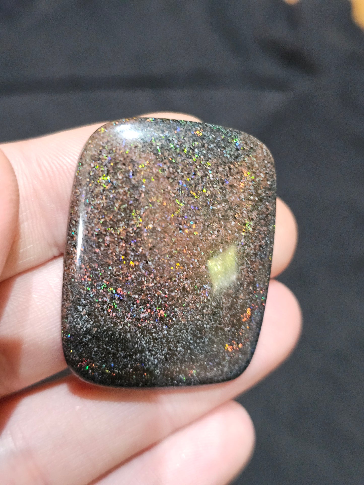 Quality Polished Fairy Opal with Nice Pinfire 54cts!