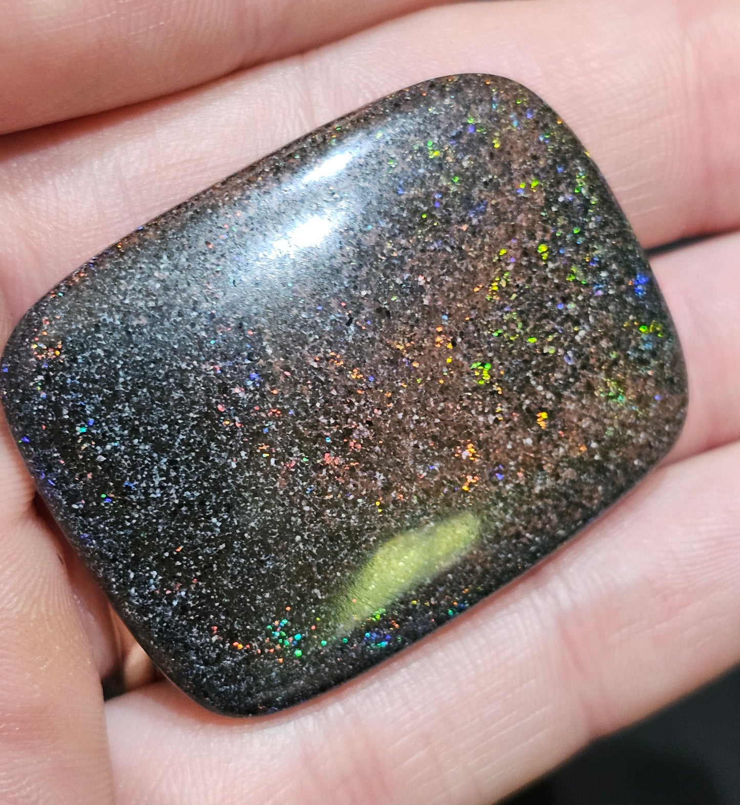 Quality Polished Fairy Opal with Nice Pinfire 54cts!