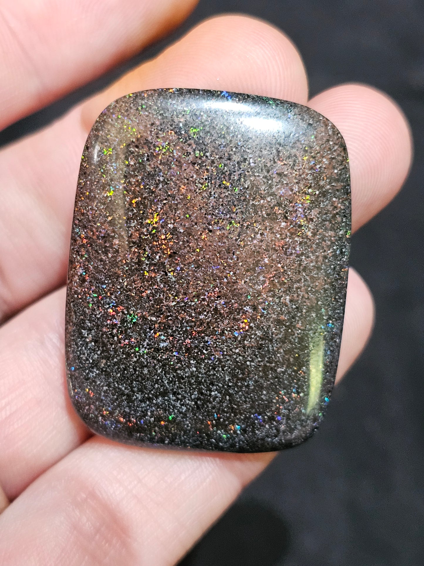 Quality Polished Fairy Opal with Nice Pinfire 54cts!