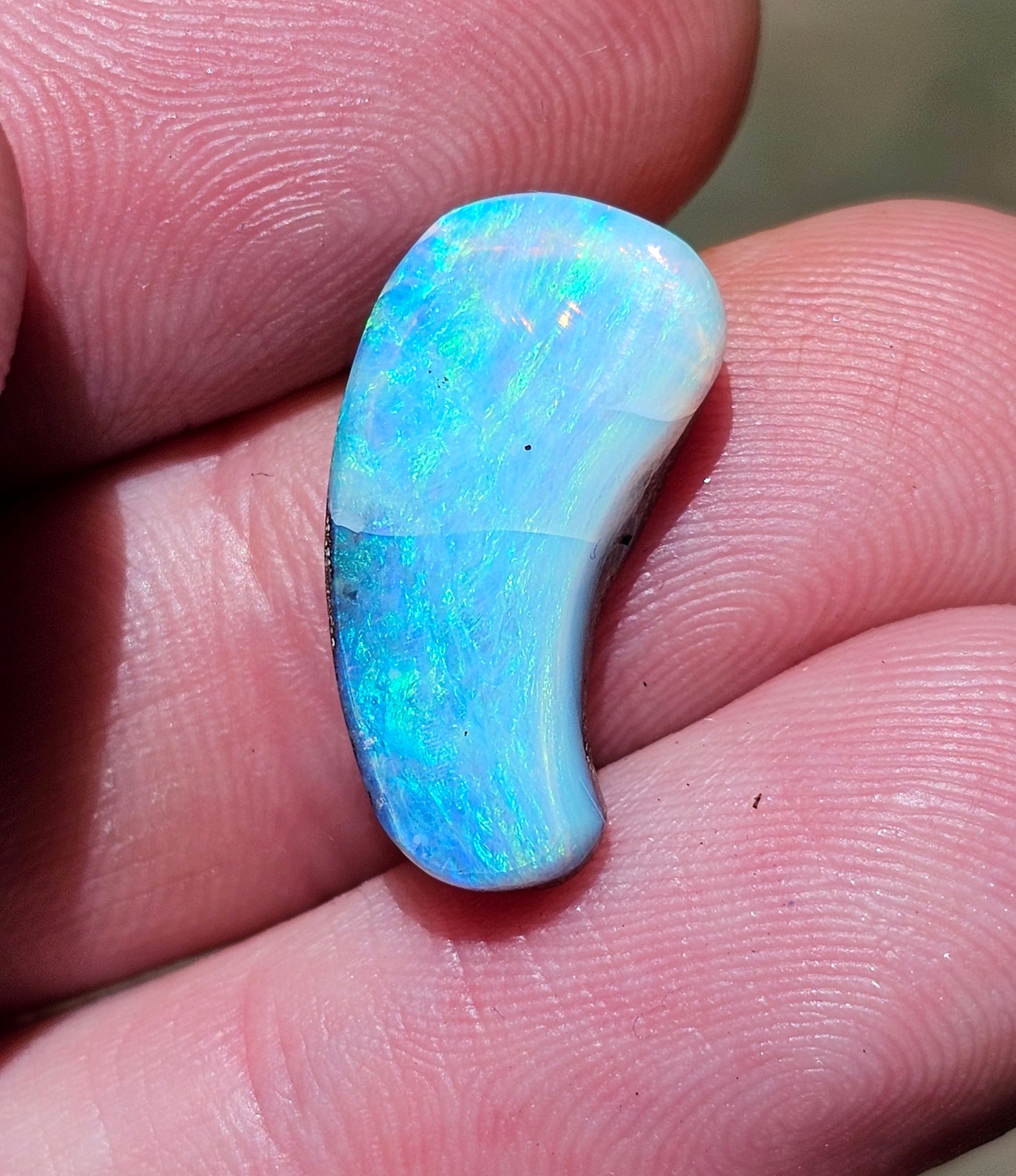 Beautiful but Flawed Boulder Opal! 8cts!