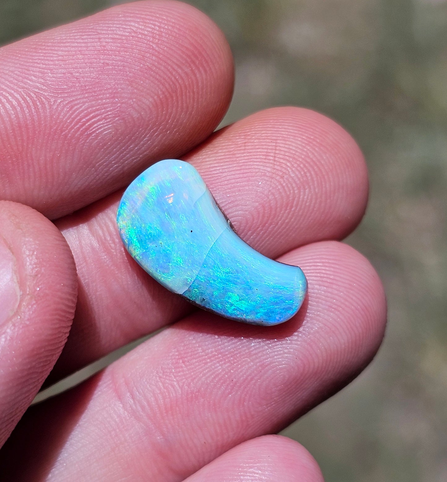 Beautiful but Flawed Boulder Opal! 8cts!