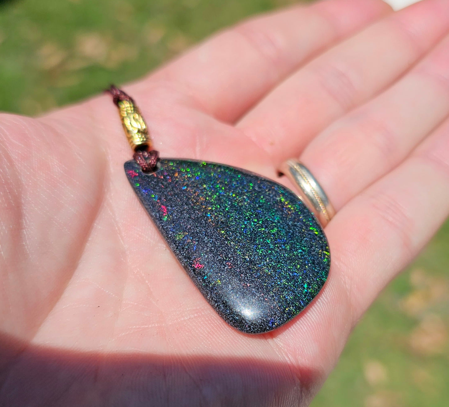 Australian Fairy Opal Pendant - 40cts! (060)