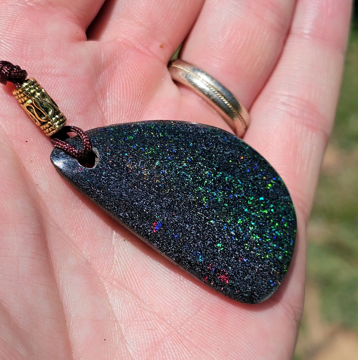 Australian Fairy Opal Pendant - 40cts! (060)