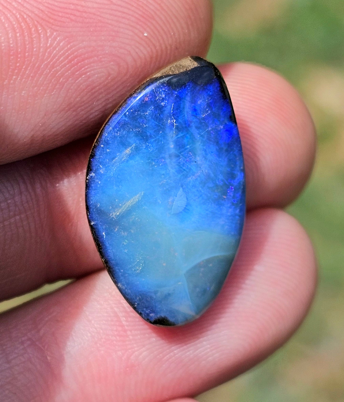 Blue Boulder Opal 16cts