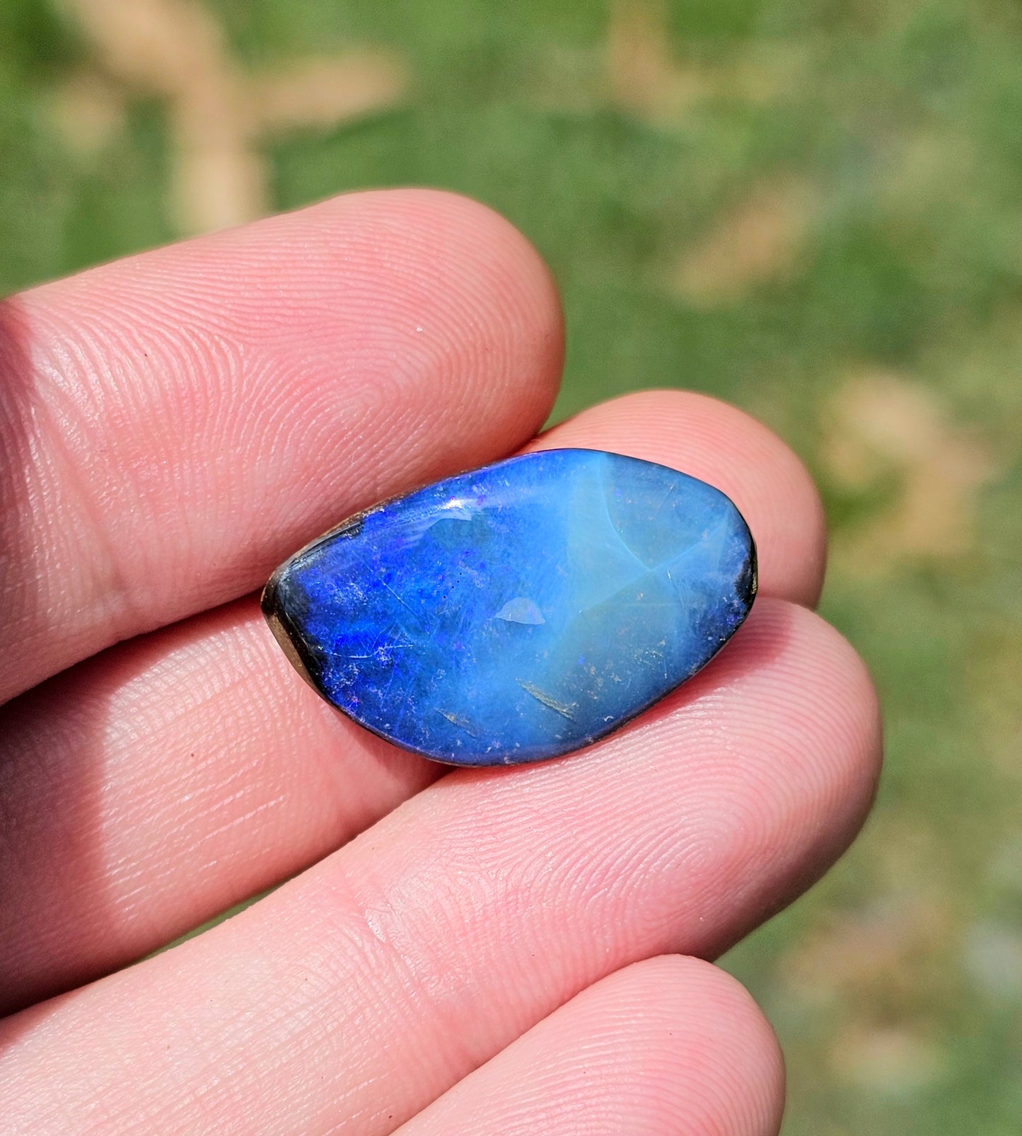 Blue Boulder Opal 16cts