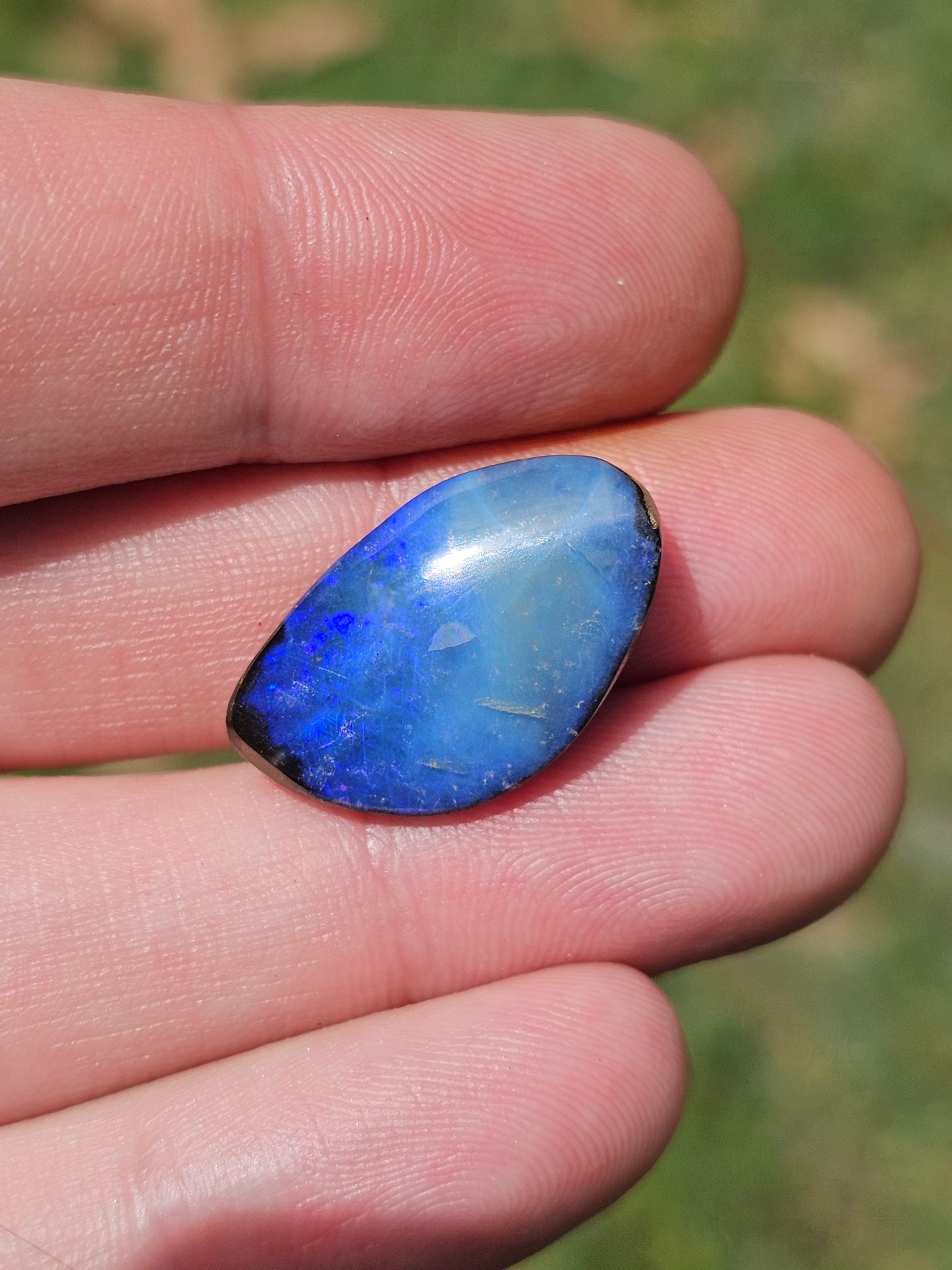 Blue Boulder Opal 16cts