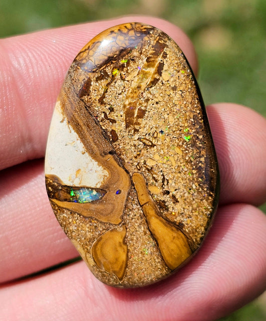 Boulder Opal with a Great Natural Pattern! 48cts!