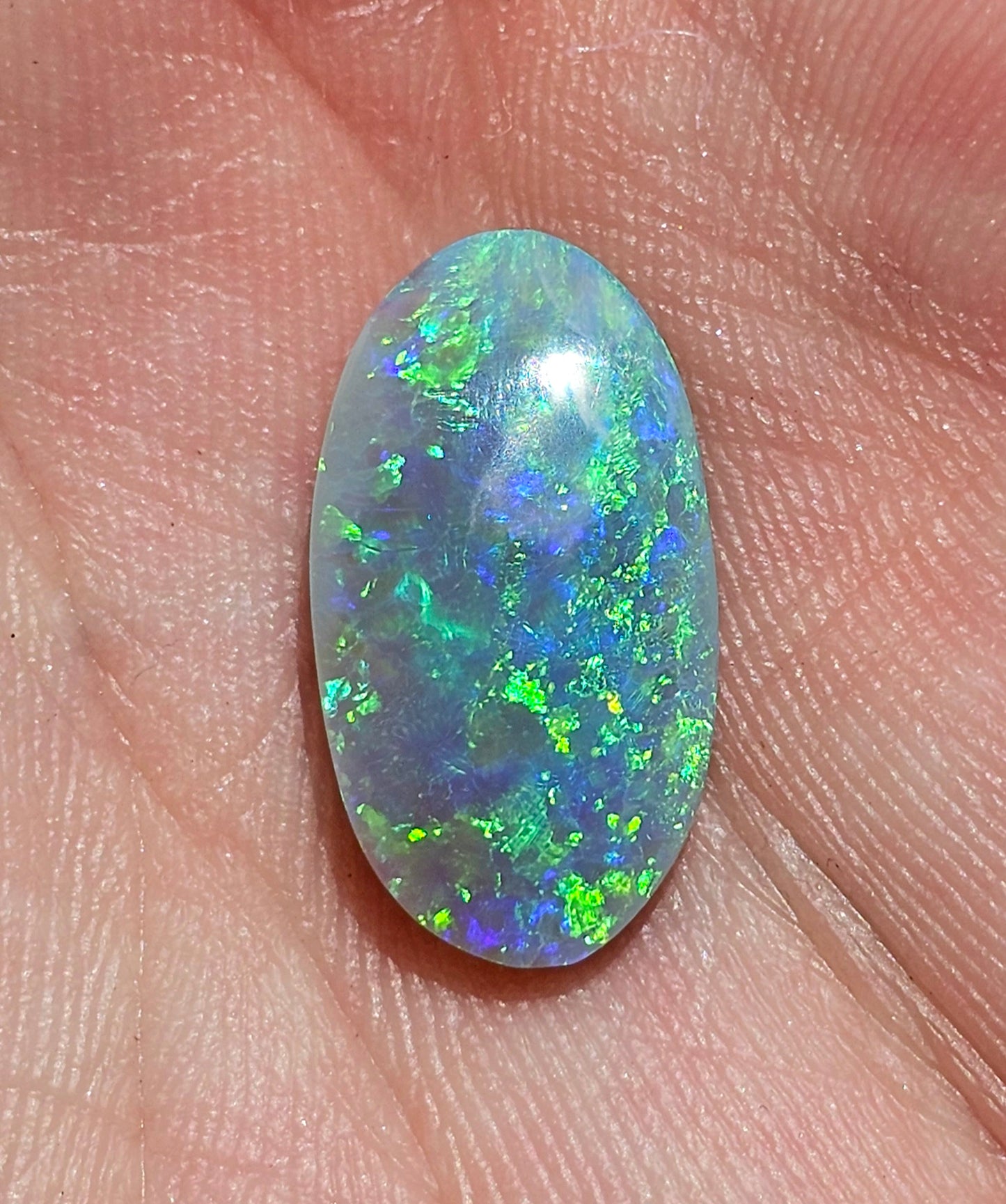 Majestic Lightning Ridge Solid Opal! 4cts (LR29)